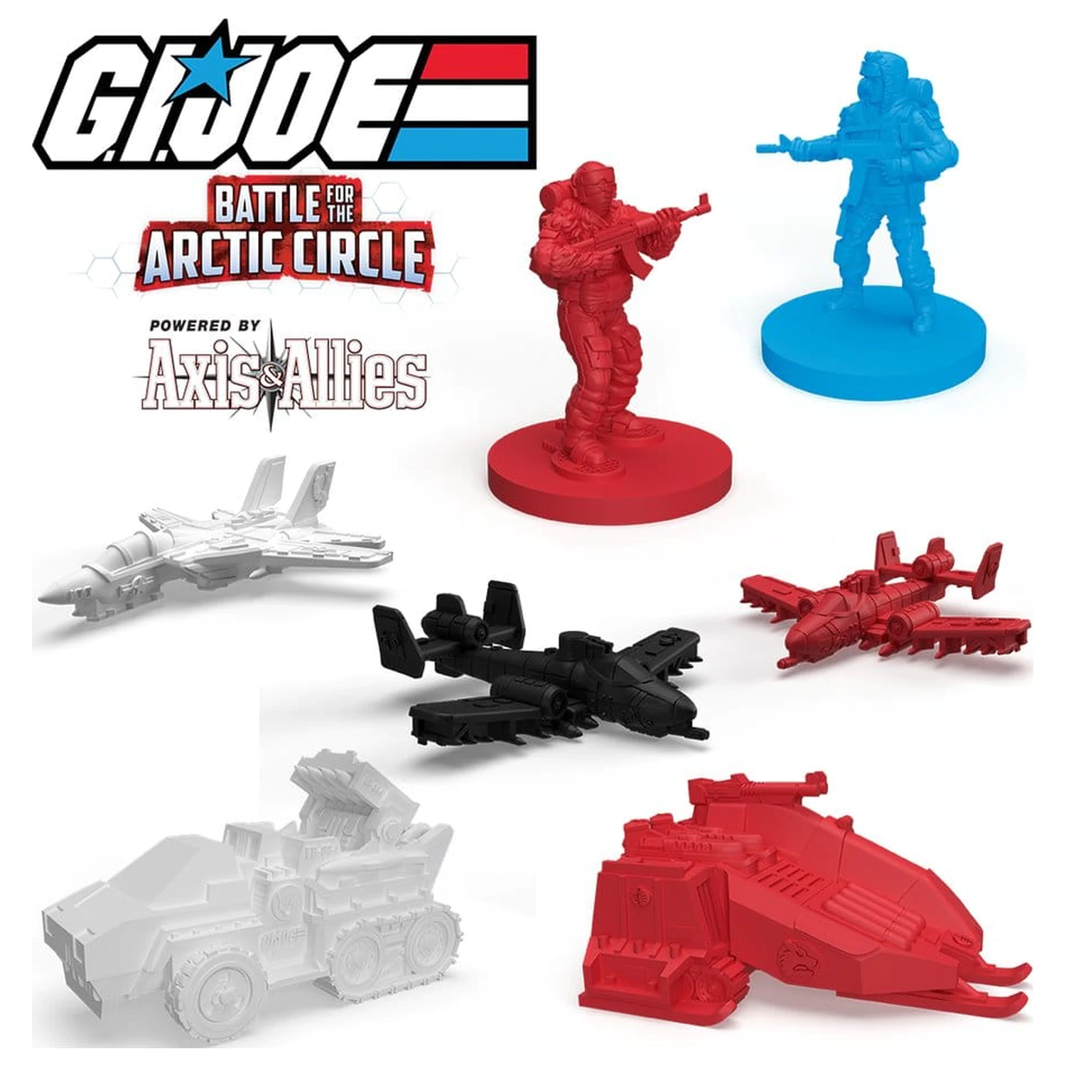 G.I. Joe družabna igra Battle for the Arctic Circle powered by Axis & Allies *English Version* fotografija izdelka