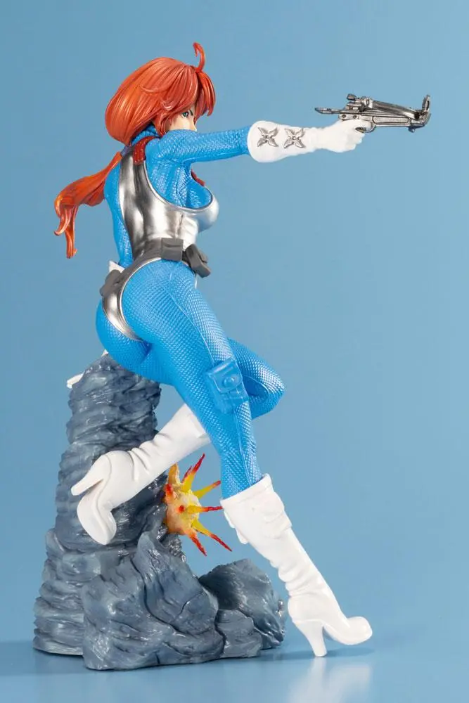 G.I. Joe Bishoujo PVC kip 1/7 Scarlett 25th Anniversary Sky Blue Color Ver. 23 cm fotografija izdelka