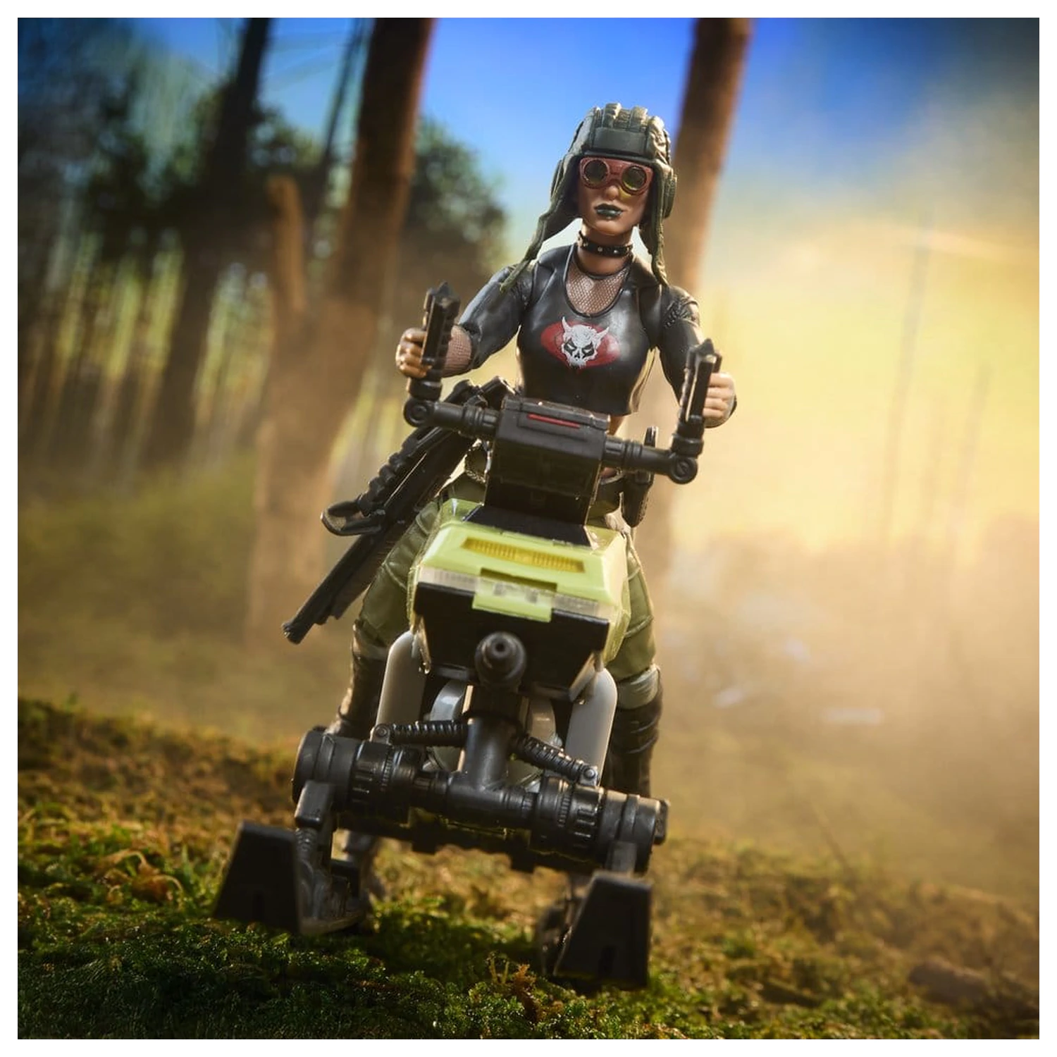 G.I. Joe Classified Series akcijska figura in komplet vozila #194 Zanya in Dreadnok Chameleon (Swamp Skier) 15 cm fotografija izdelka