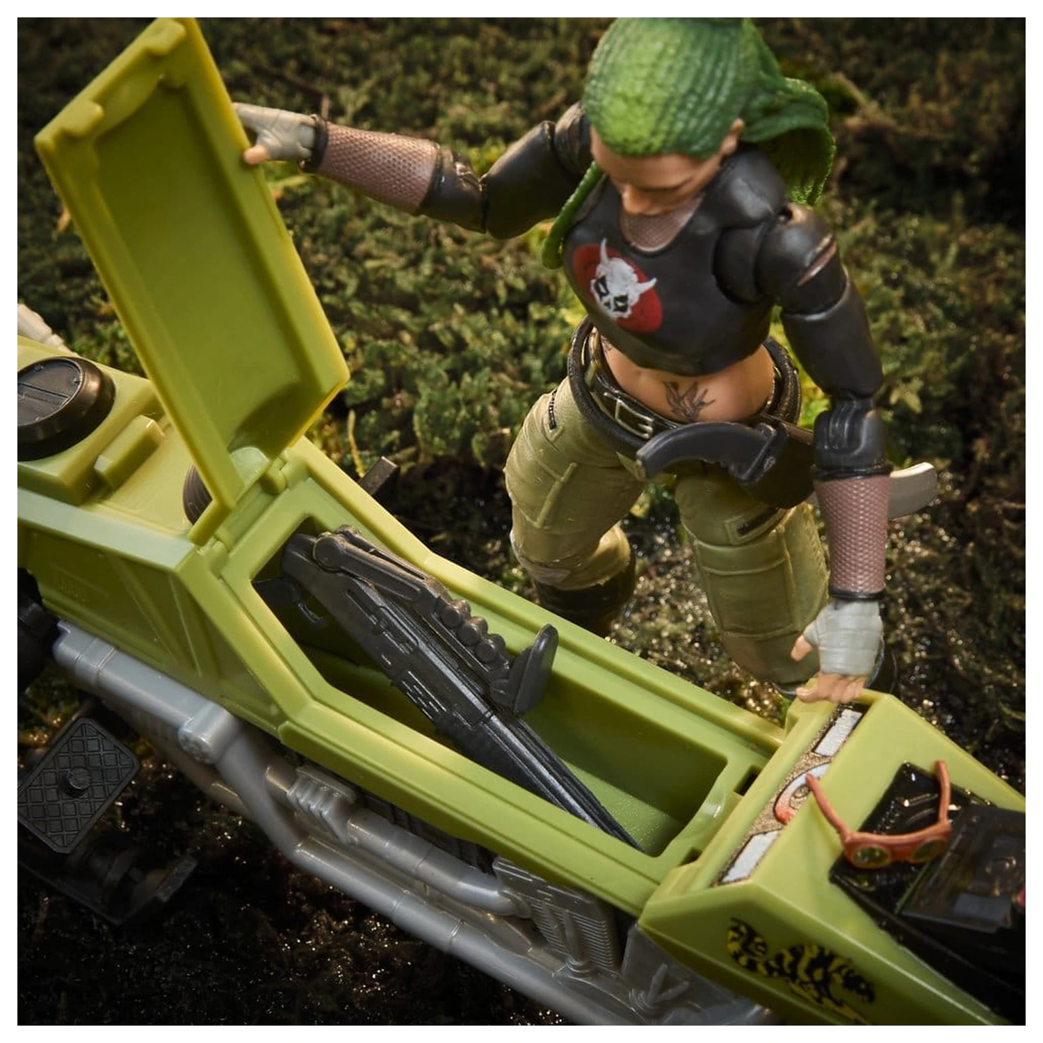 G.I. Joe Classified Series akcijska figura in komplet vozila #194 Zanya in Dreadnok Chameleon (Swamp Skier) 15 cm fotografija izdelka