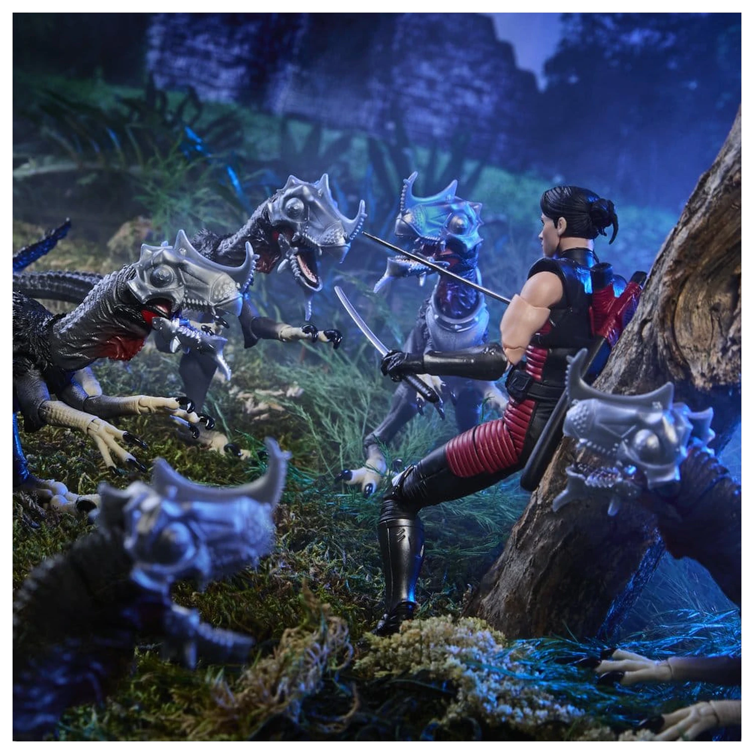 G.I. Joe Classified Series Akcijska figura 2-paket #196 Professor Rottclaw & Cobra Deinonychus 15 cm fotografija izdelka