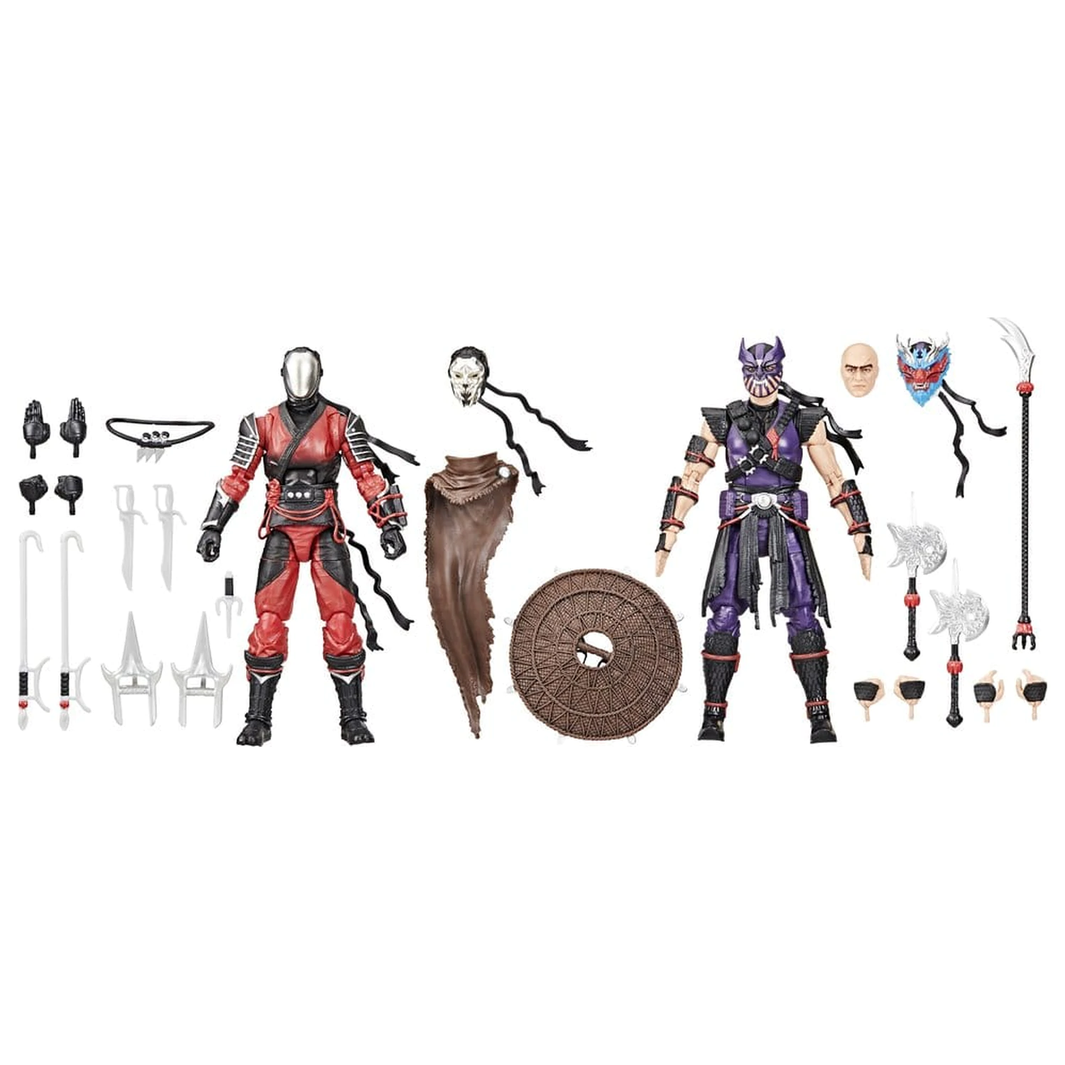 G.I. Joe Classified Series Akcijski figurici 2-Pack #160 Cobra Ninjas Slice & Dice 15 cm fotografija izdelka