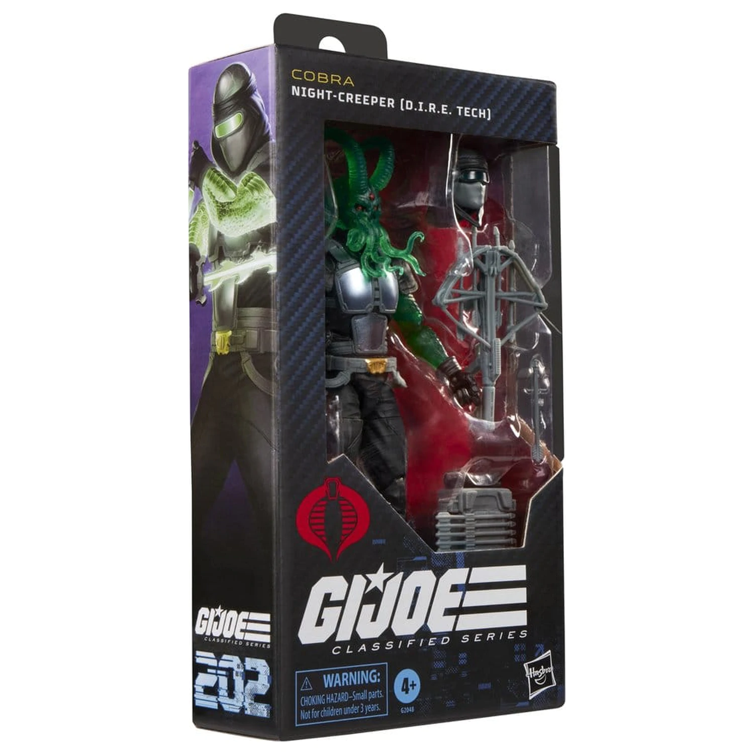 G.I. Joe Classified Series Akcijska figura #202 Night-Creeper (D.I.R.E. Tech) 15 cm fotografija izdelka