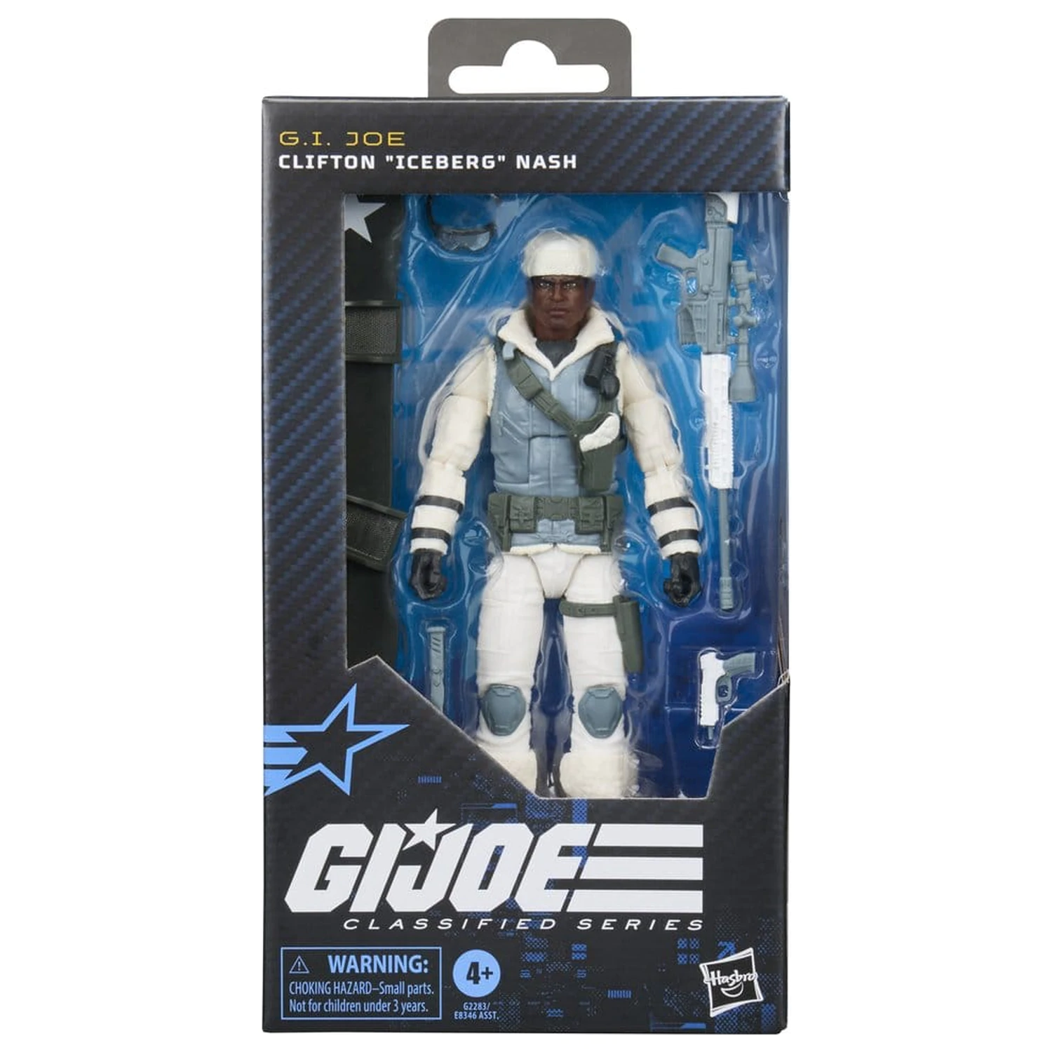 G.I. Joe Classified Series Akcijska figura #207 Clifton "Iceberg" Nash 15 cm fotografija izdelka