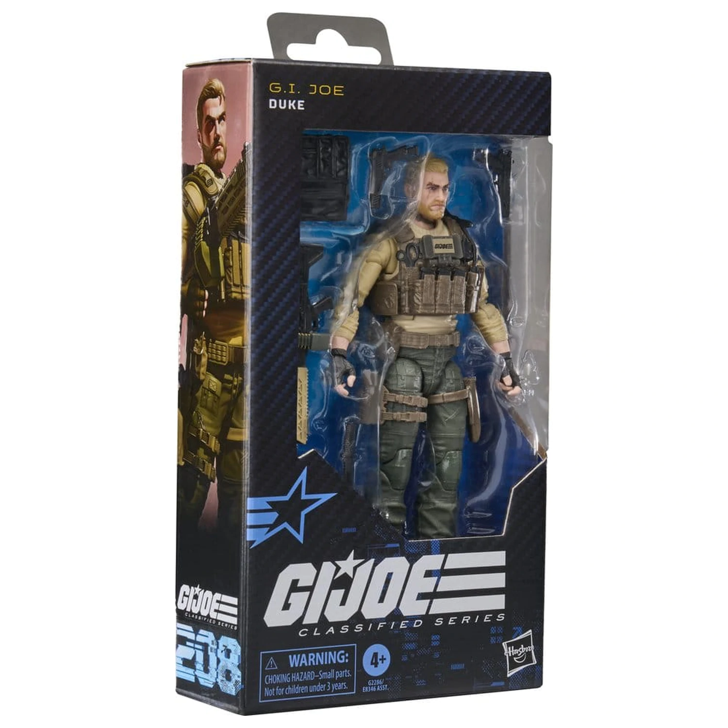 G.I. Joe Classified Series Akcijska figura #208 Duke 15 cm fotografija izdelka