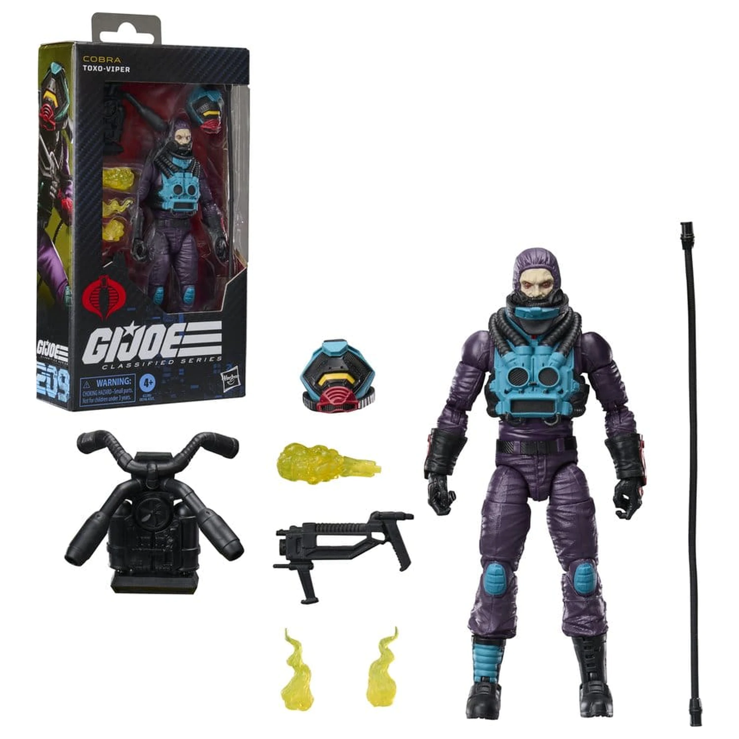 G.I. Joe Classified Series akcijska figura #209 Toxo-Viper 15 cm fotografija izdelka