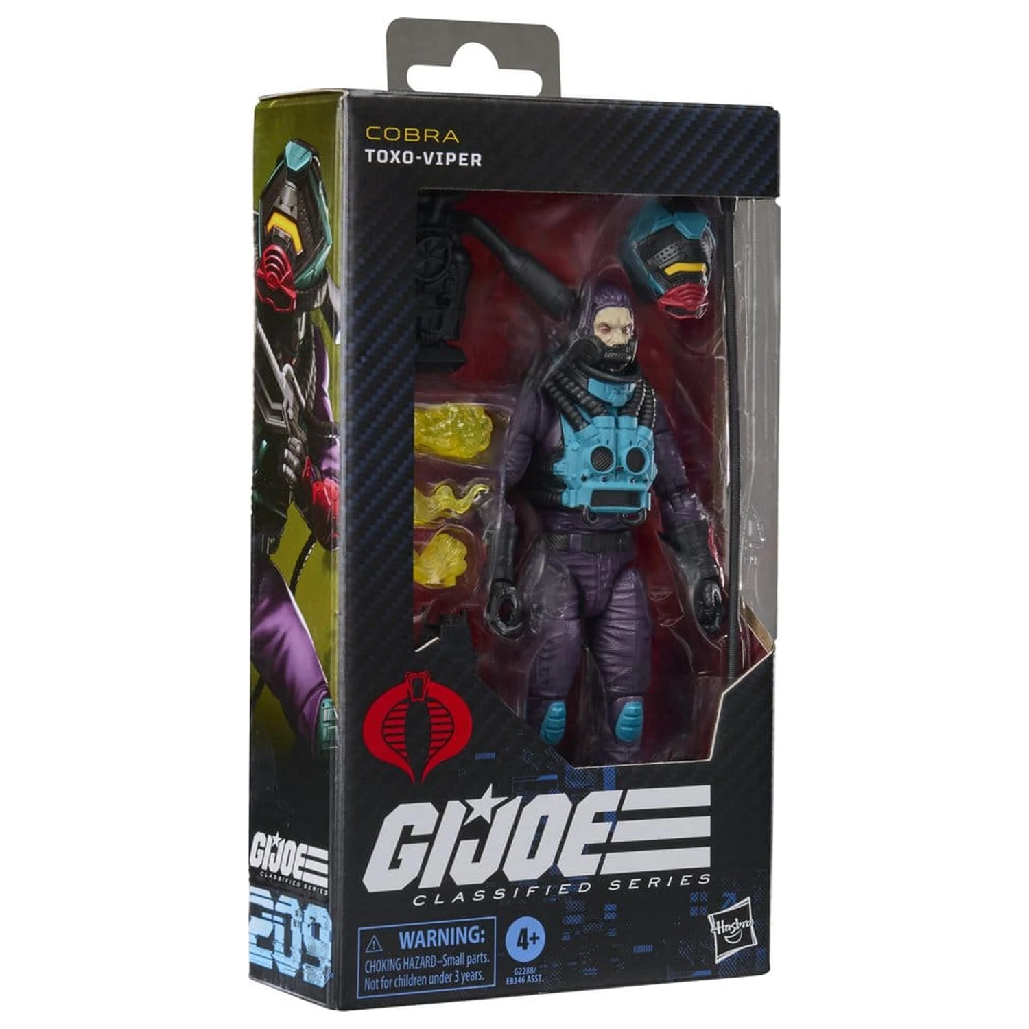 G.I. Joe Classified Series akcijska figura #209 Toxo-Viper 15 cm fotografija izdelka