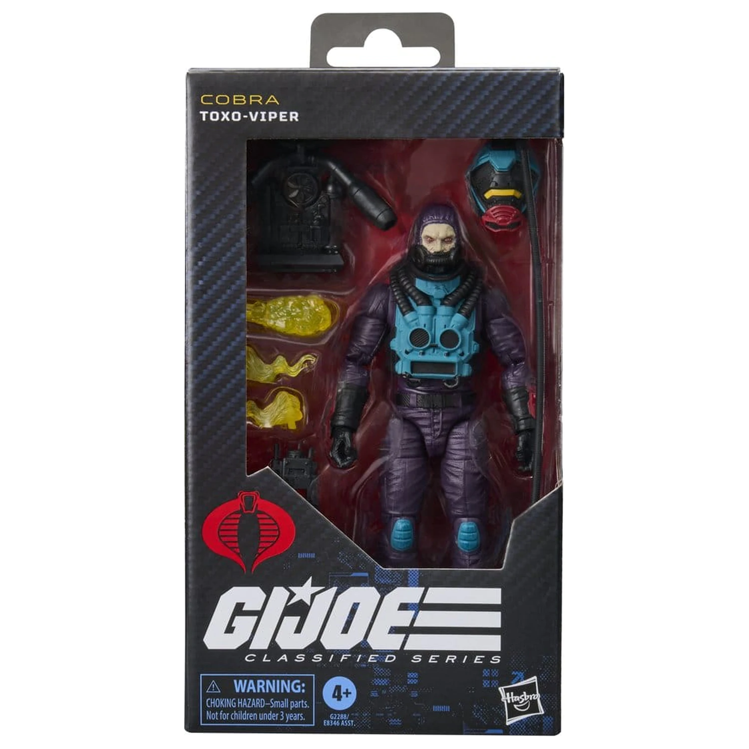 G.I. Joe Classified Series akcijska figura #209 Toxo-Viper 15 cm fotografija izdelka