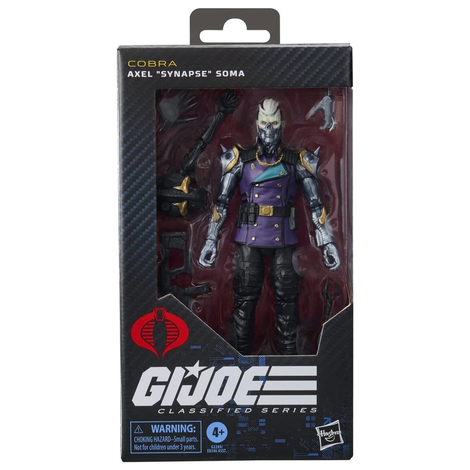 G.I. Joe Classified Series akcijska figura #211 Axel "Synapse" Soma 15 cm fotografija izdelka