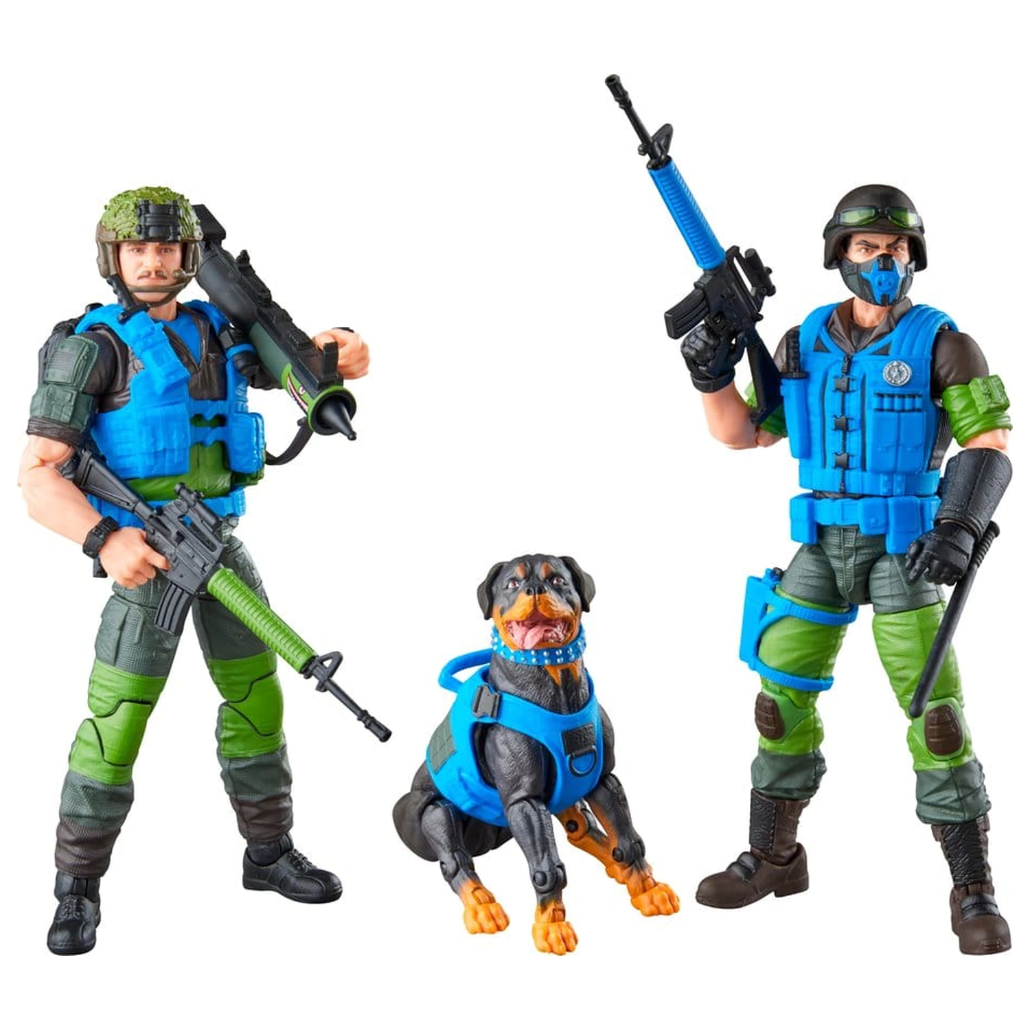 G.I. Joe Classified Series Akcijska figura 3-Paket #220 Mad Marauders: Footloose & Mutt & Junkyard 15 cm fotografija izdelka