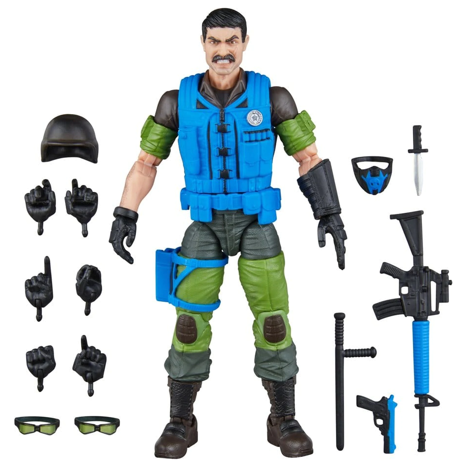G.I. Joe Classified Series Akcijska figura 3-Paket #220 Mad Marauders: Footloose & Mutt & Junkyard 15 cm fotografija izdelka