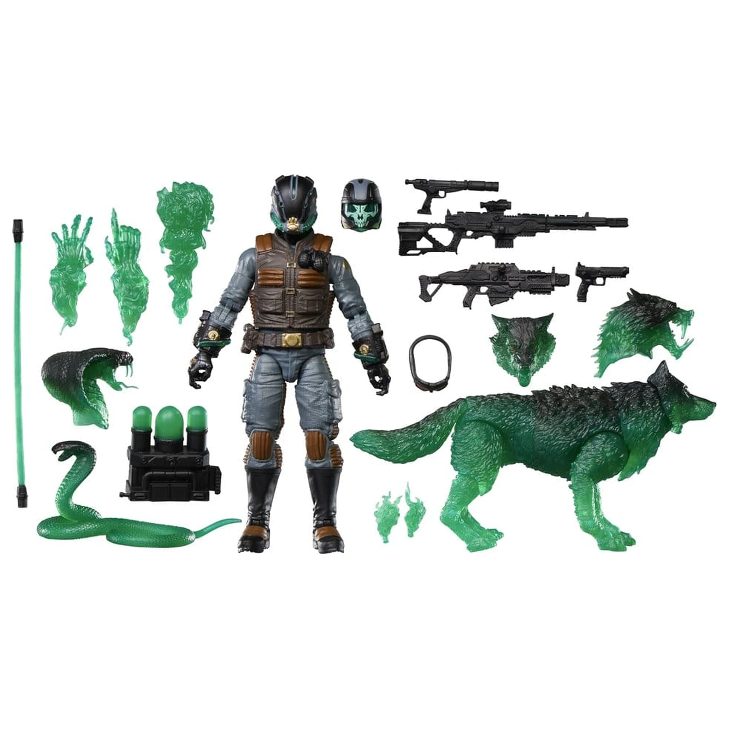 G.I. Joe Classified Series akcijska figura #170 Ghost Viper & D.I.R.E. Beasts 15 cm fotografija izdelka