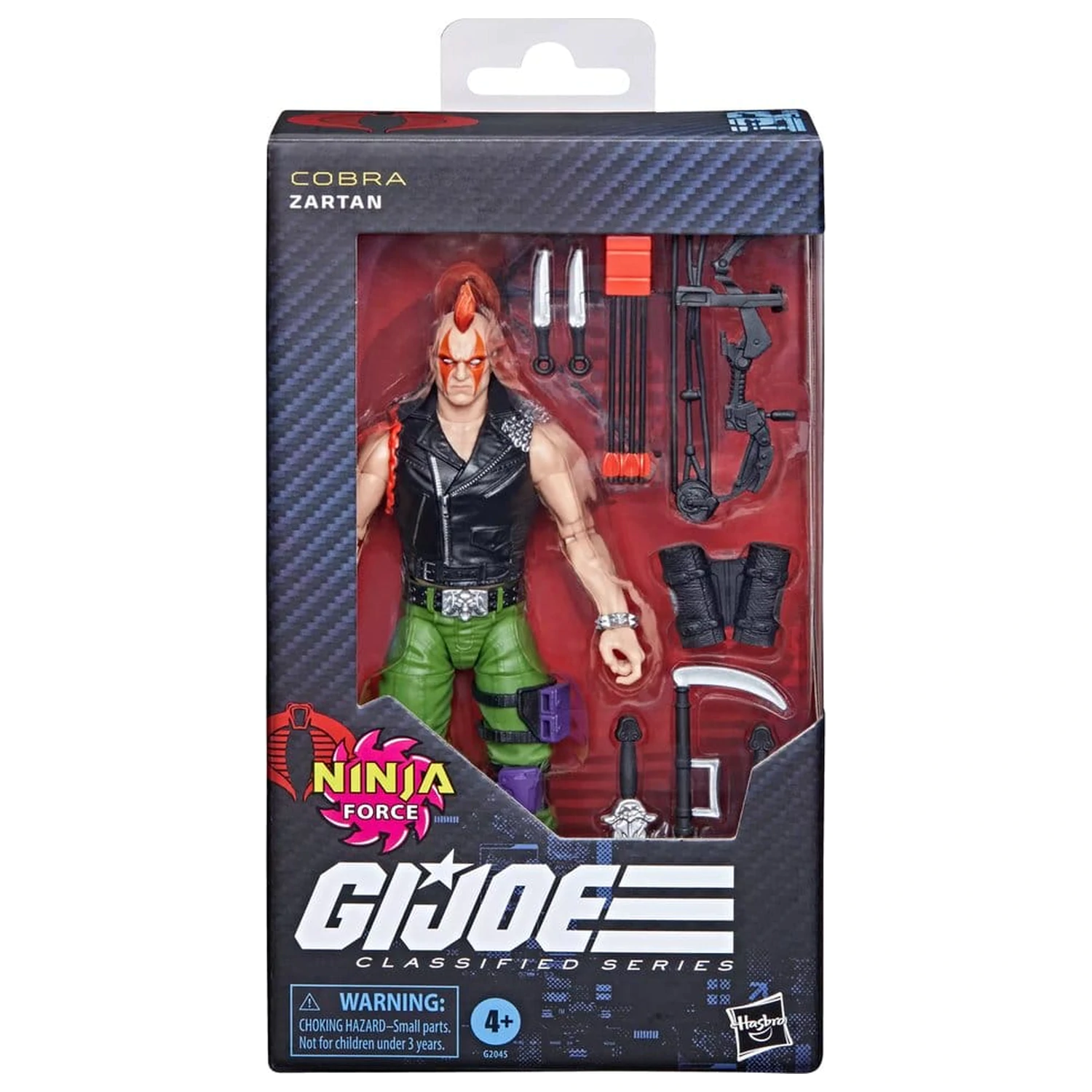 G.I. Joe Classified Series akcijska figura #192 Ninja Force Zartan 15 cm fotografija izdelka