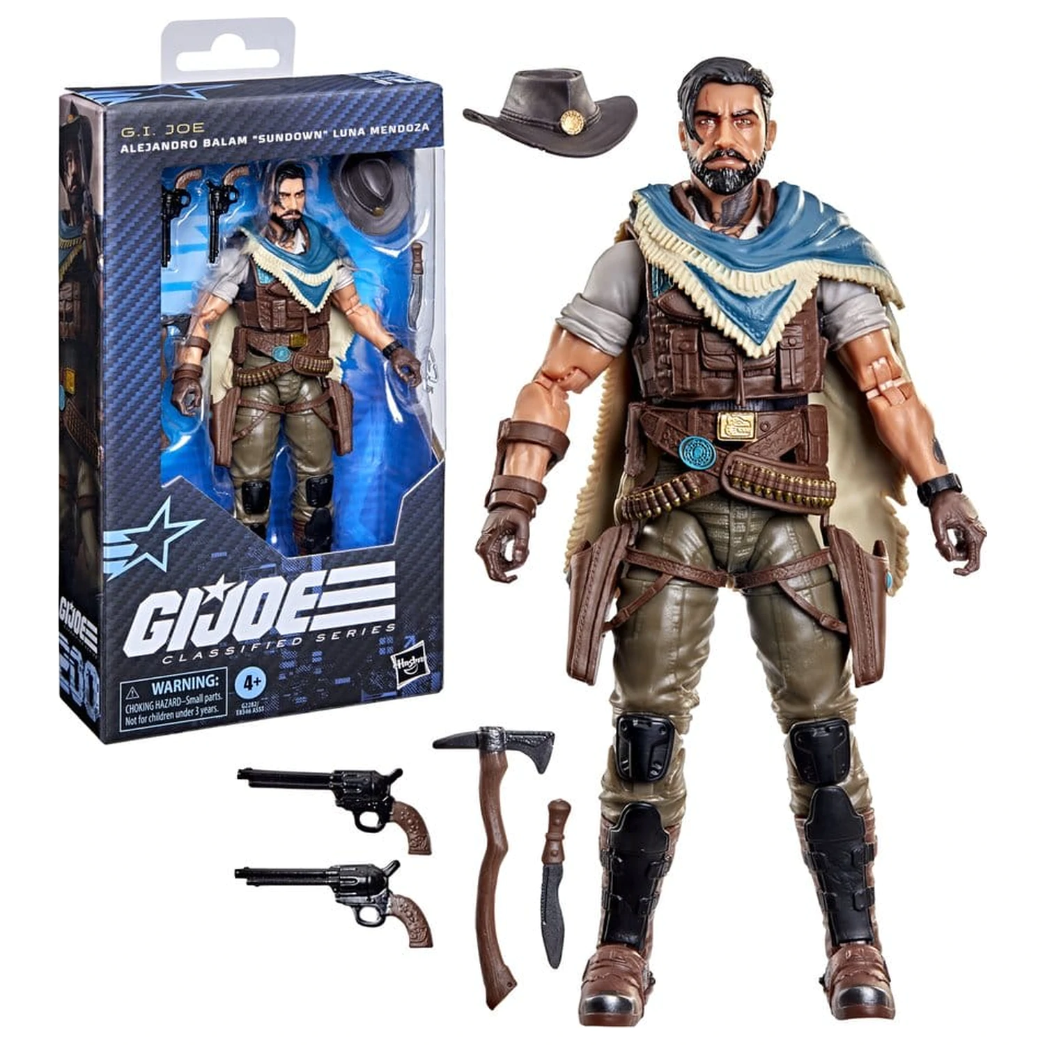 G.I. Joe Classified Series akcijska figura #200 Alejandro Balam "Sundown" Luna Mendoza 15 cm fotografija izdelka