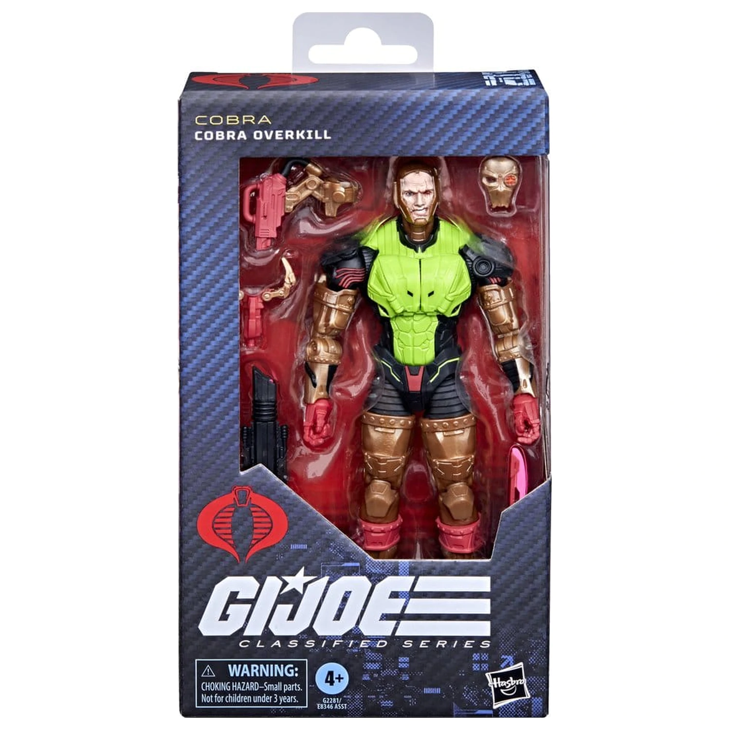 G.I. Joe Classified Series figurica #201 Cobra Overkill 15 cm fotografija izdelka