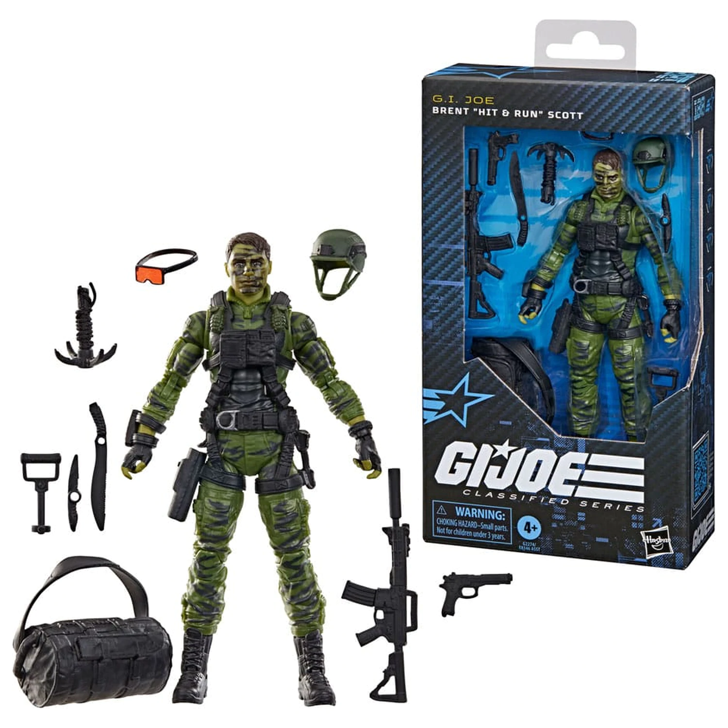 G.I. Joe Classified Series akcijska figura Brent "Hit & Run" Scott 15 cm fotografija izdelka