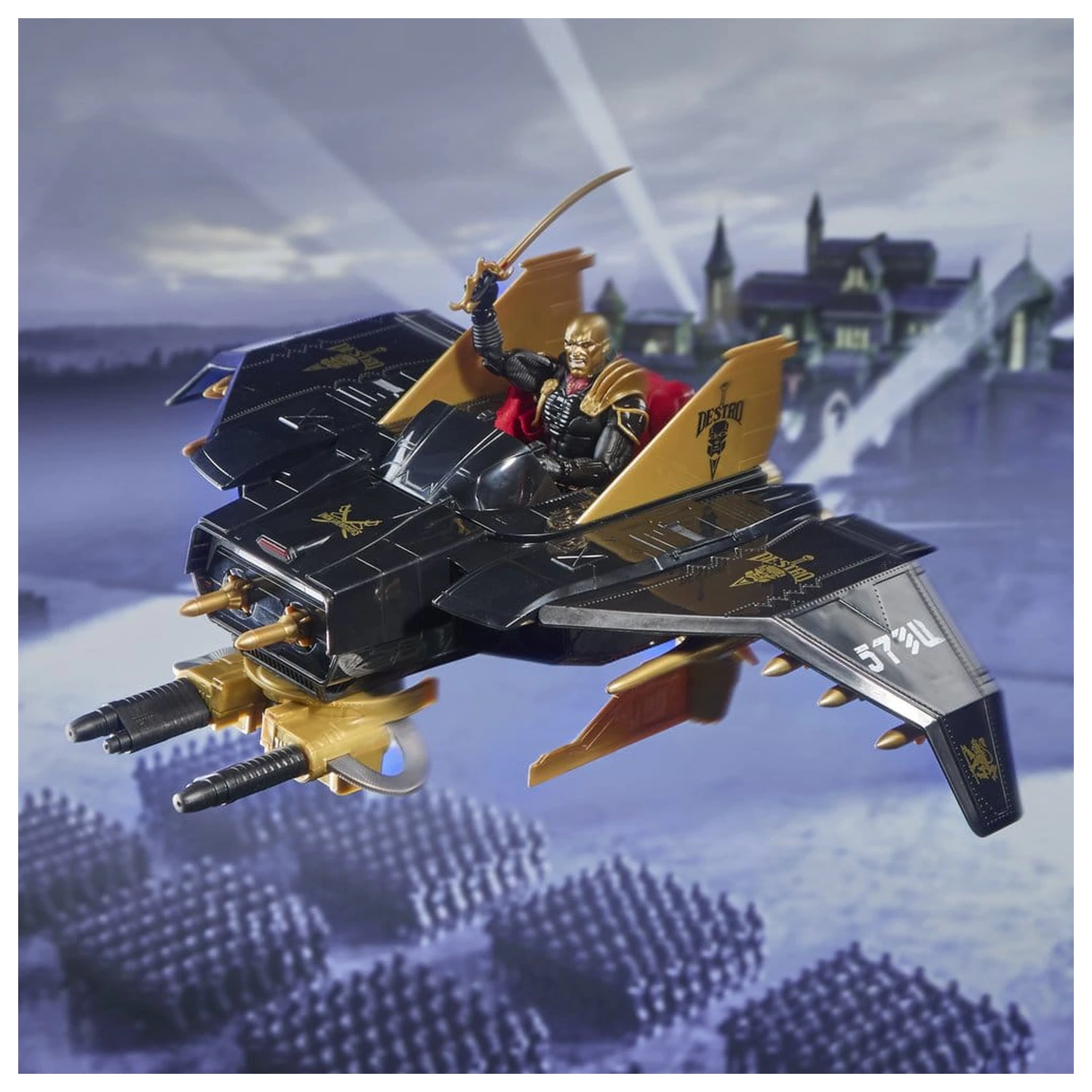 G.I. Joe Classified Series akcijska figura in komplet vozila #203 Destro & Iron Grenadier Despoiler 15 cm fotografija izdelka