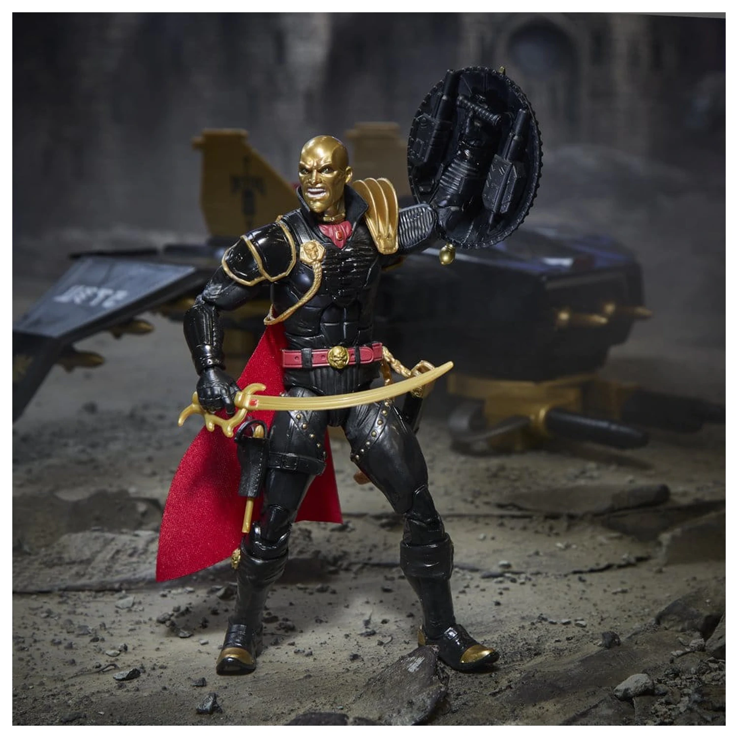 G.I. Joe Classified Series akcijska figura in komplet vozila #203 Destro & Iron Grenadier Despoiler 15 cm fotografija izdelka