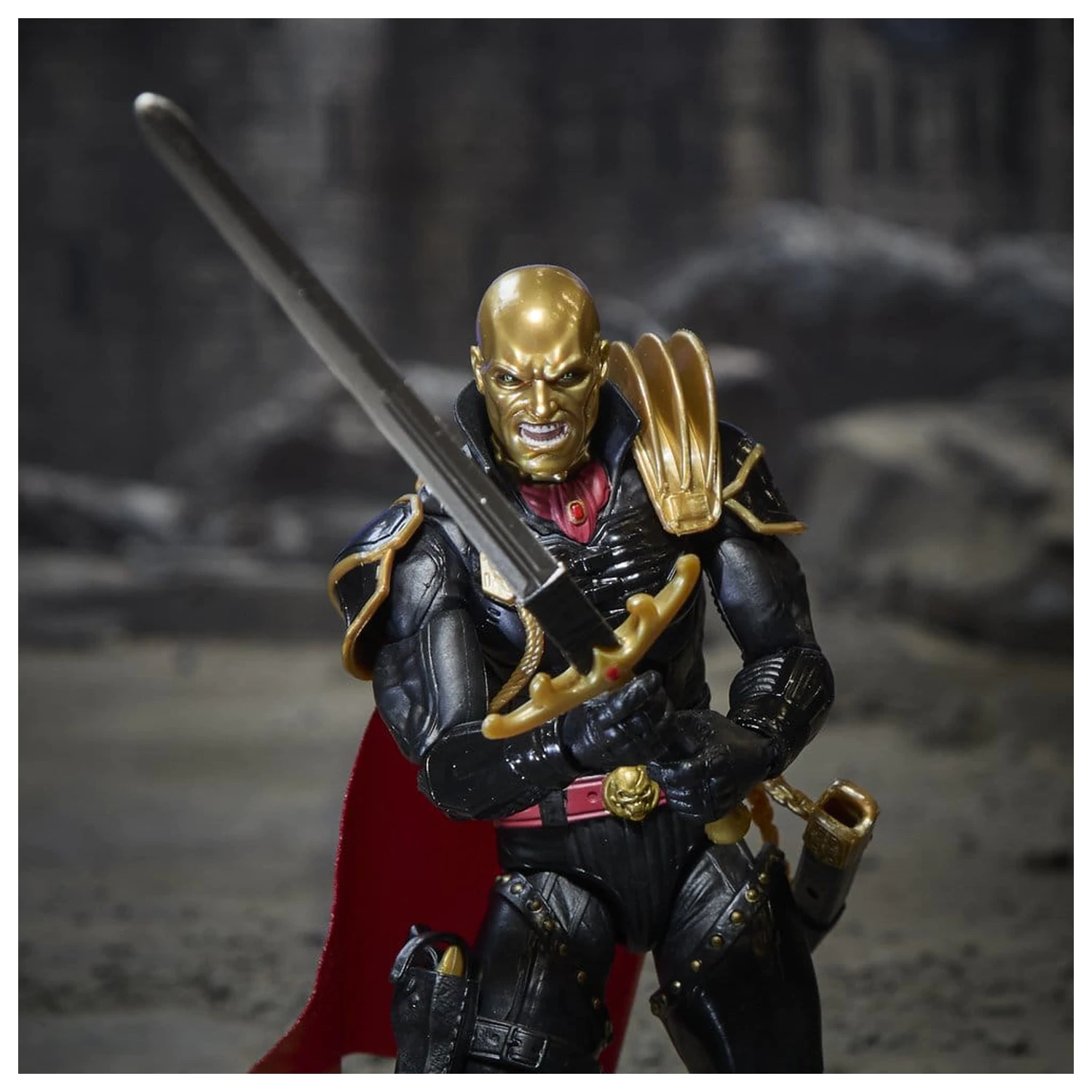 G.I. Joe Classified Series akcijska figura in komplet vozila #203 Destro & Iron Grenadier Despoiler 15 cm fotografija izdelka