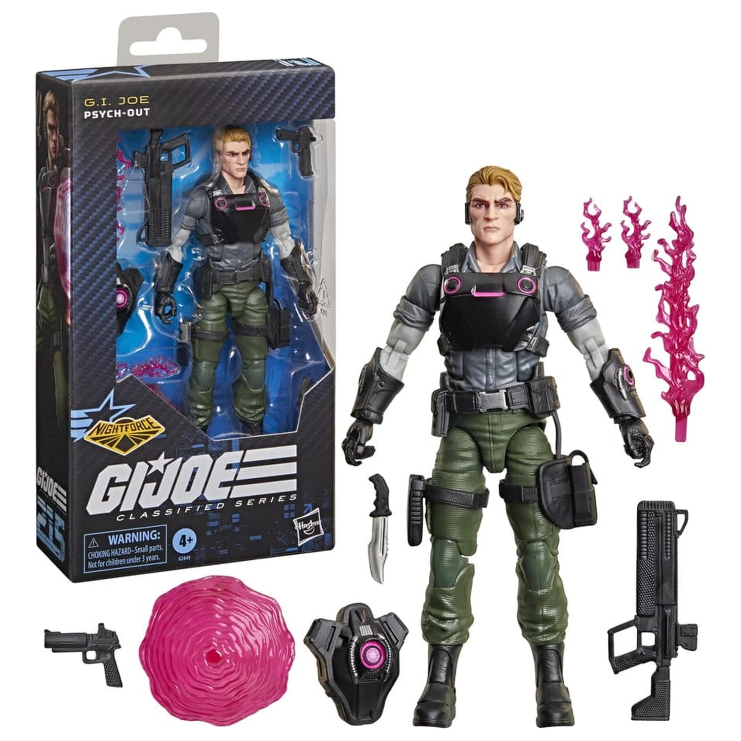 G.I. Joe Classified Series akcijska figura Night Force: Psych-Out 15 cm fotografija izdelka