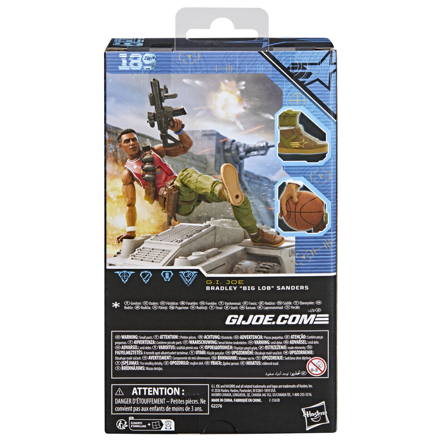 G.I. Joe Classified Series Bradley Big Lob Sanders figura 15cm fotografija izdelka