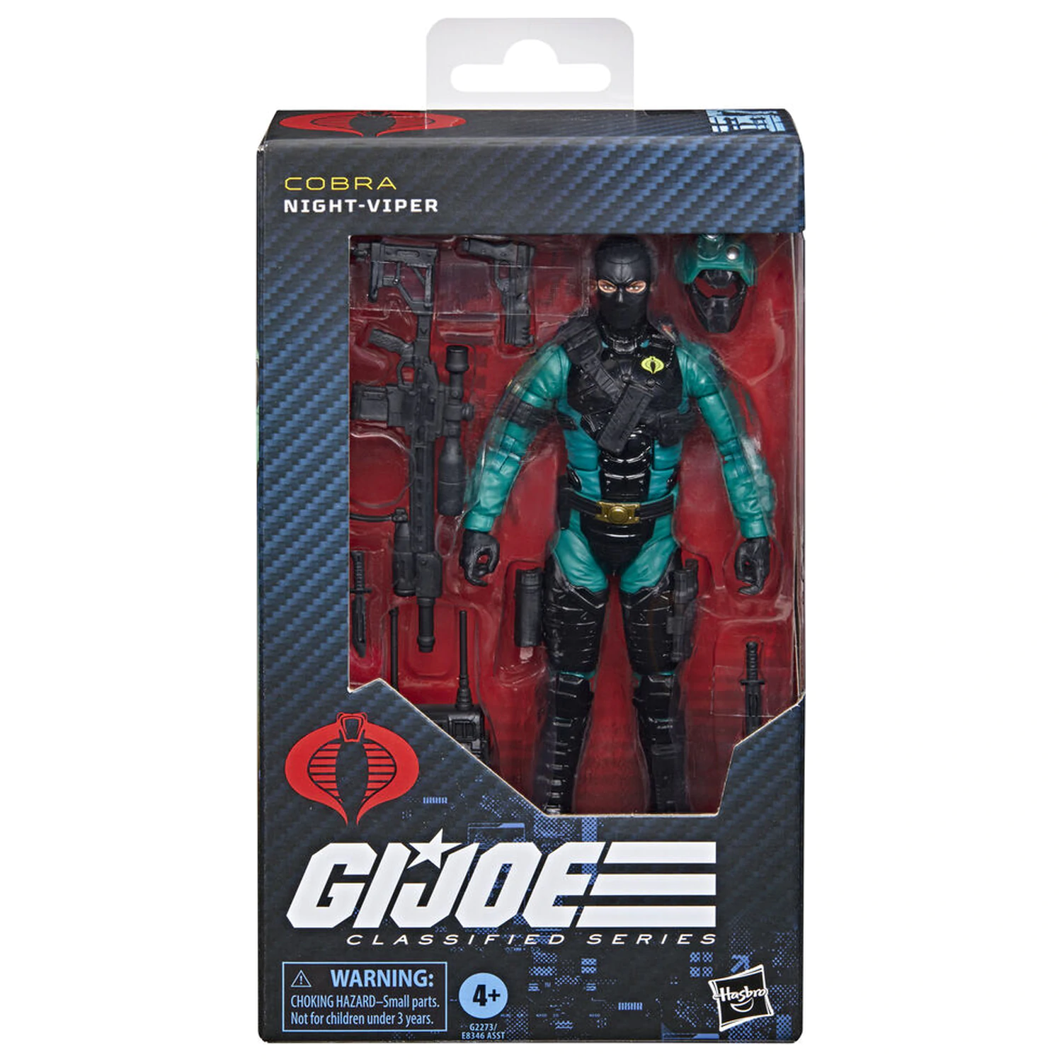 G.I. Joe Classified Series Cobra Night-Viper figura 15cm fotografija izdelka