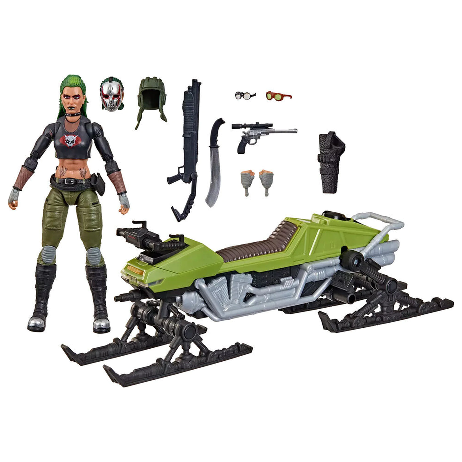 G.I. Joe Classified Series Cobra Zanya and Dreadnok Chameleon figura 15cm fotografija izdelka