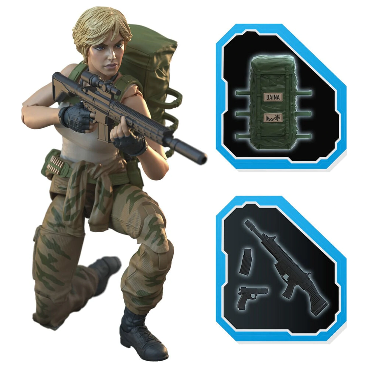 G.I. Joe Classified Series Daina figura 15 cm fotografija izdelka