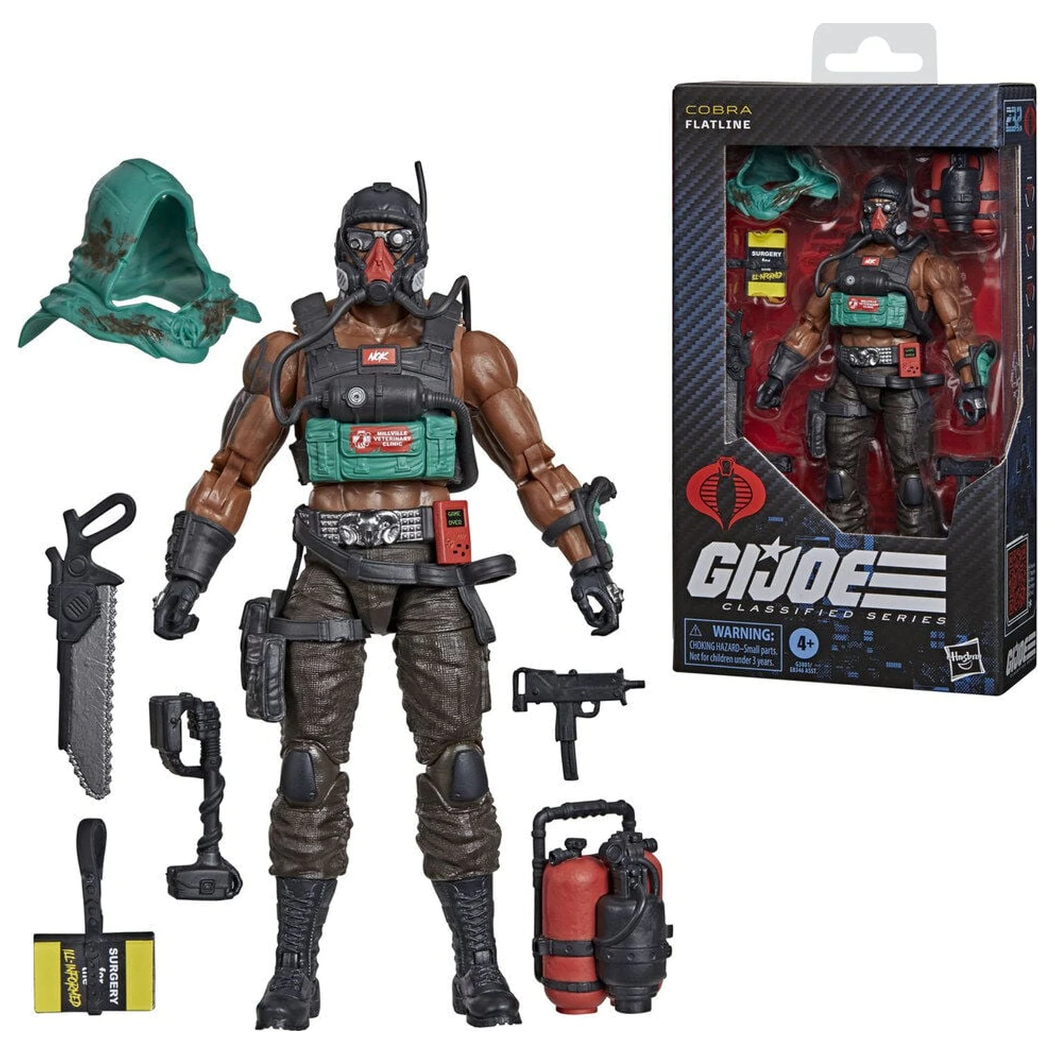 G.I. Joe Classified Series Flatline figura 15 cm fotografija izdelka