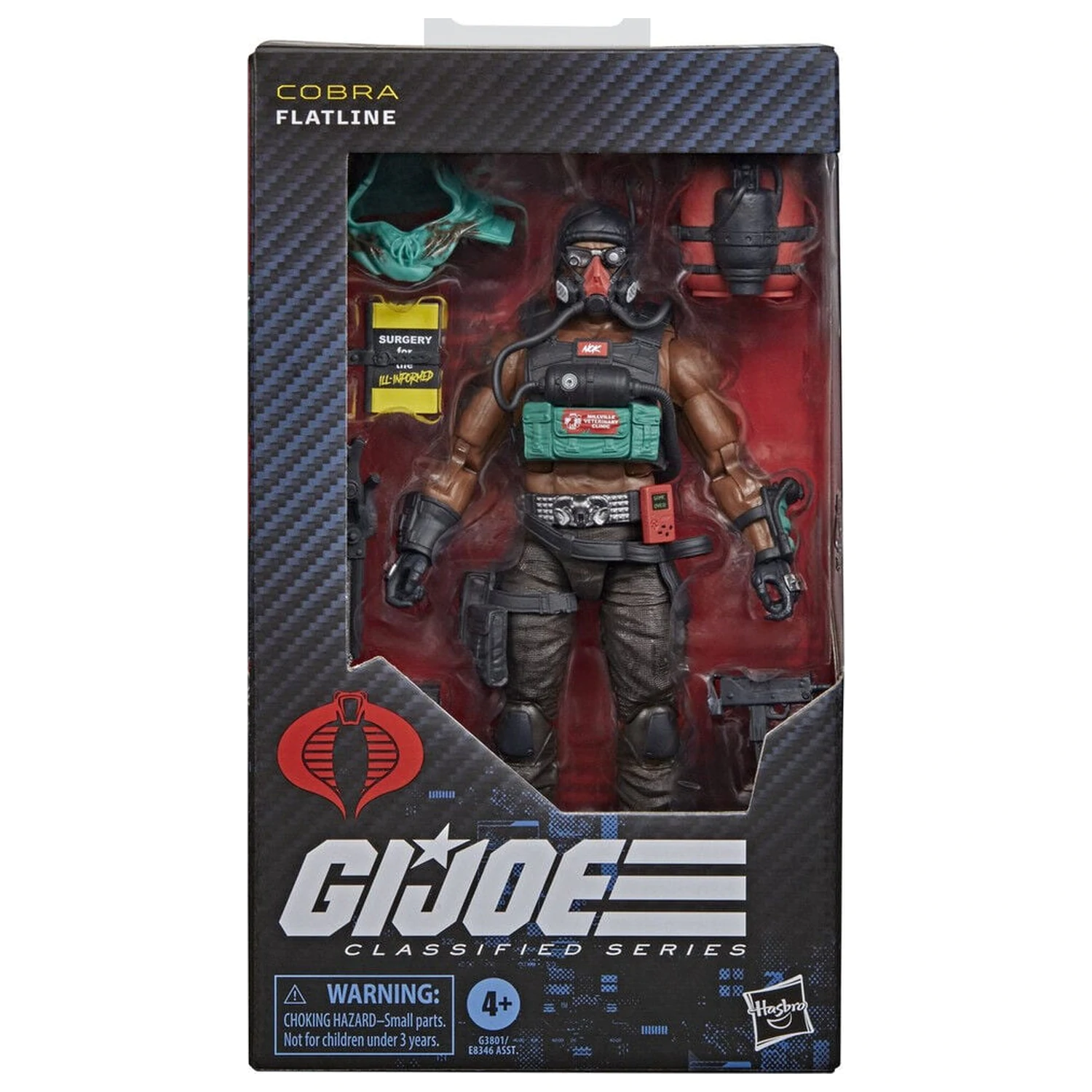 G.I. Joe Classified Series Flatline figura 15 cm fotografija izdelka