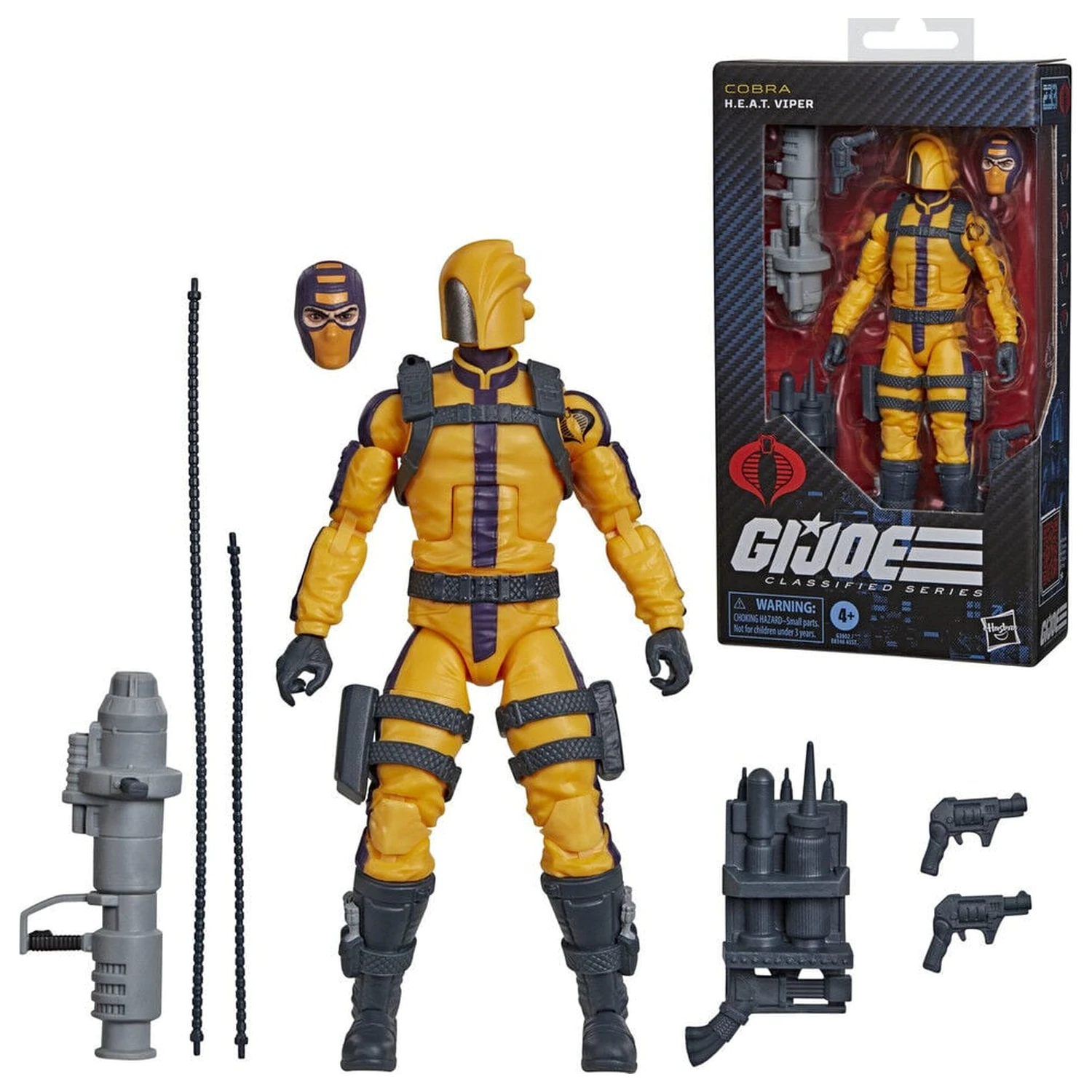 G.I. Joe Classified Series H.E.A.T. Viper figura 15 cm fotografija izdelka