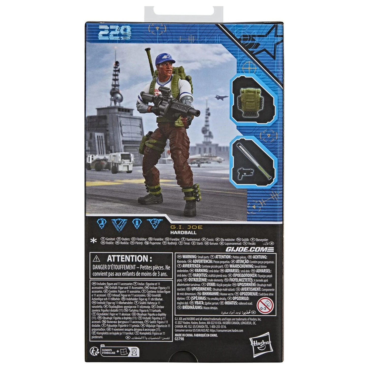 G.I. Joe Classified Series Hardball figura 15 cm fotografija izdelka