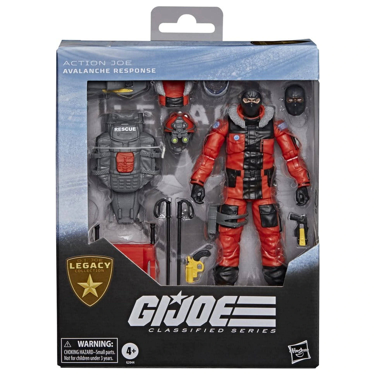 G.I. Joe Classified Series Legacy Collection akcijska figura Action Joe - Avalanche Response 15 cm fotografija izdelka