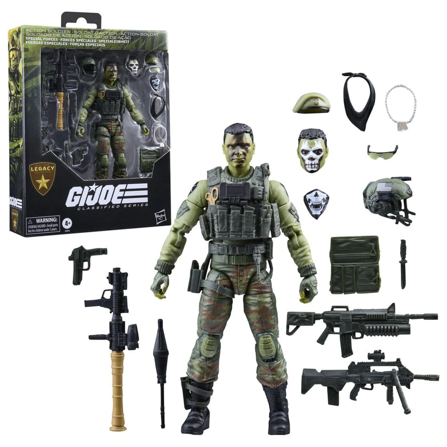 G.I. Joe Classified Series Legacy Collection akcijska figura Action Soldier - Special Forces 15 cm fotografija izdelka