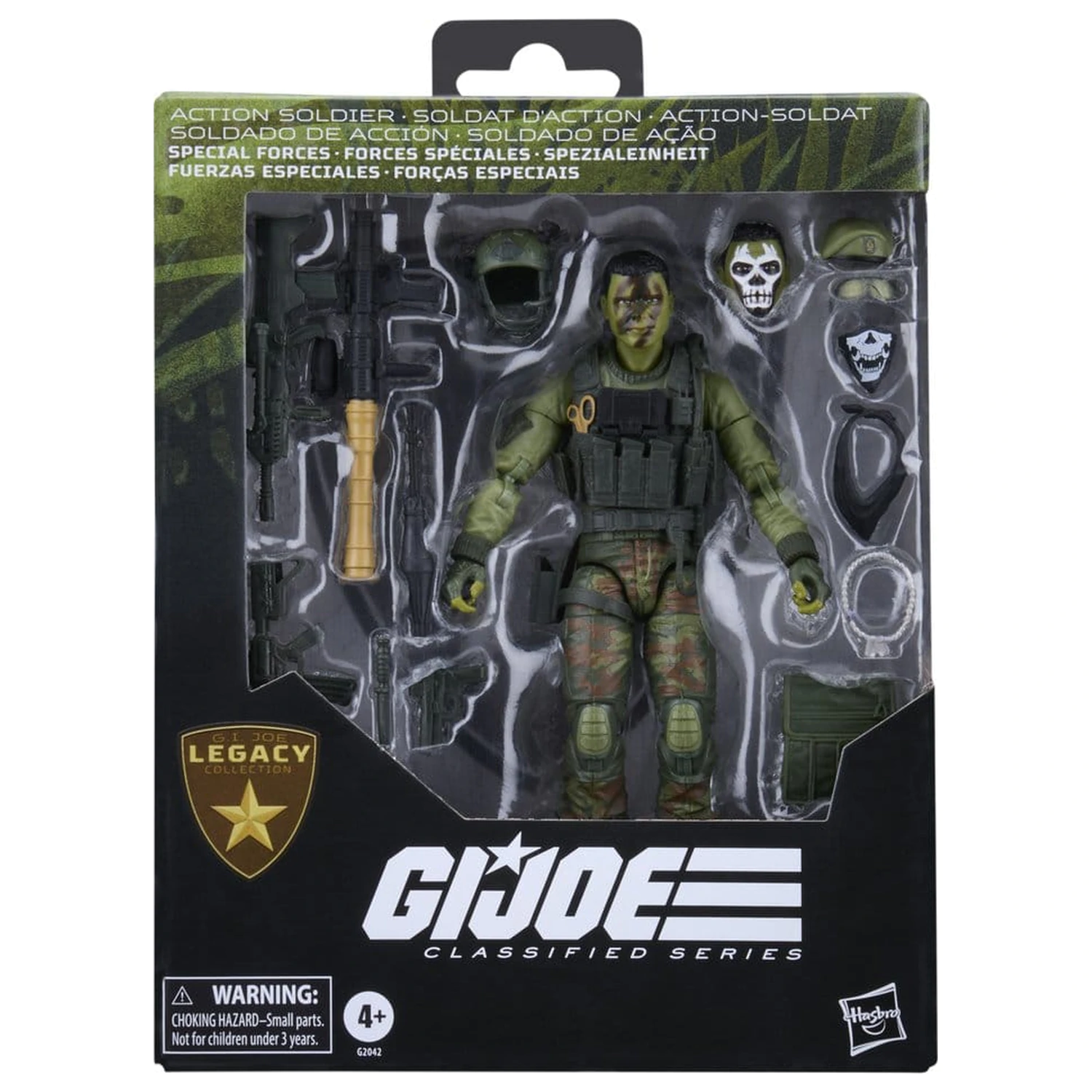G.I. Joe Classified Series Legacy Collection akcijska figura Action Soldier - Special Forces 15 cm fotografija izdelka
