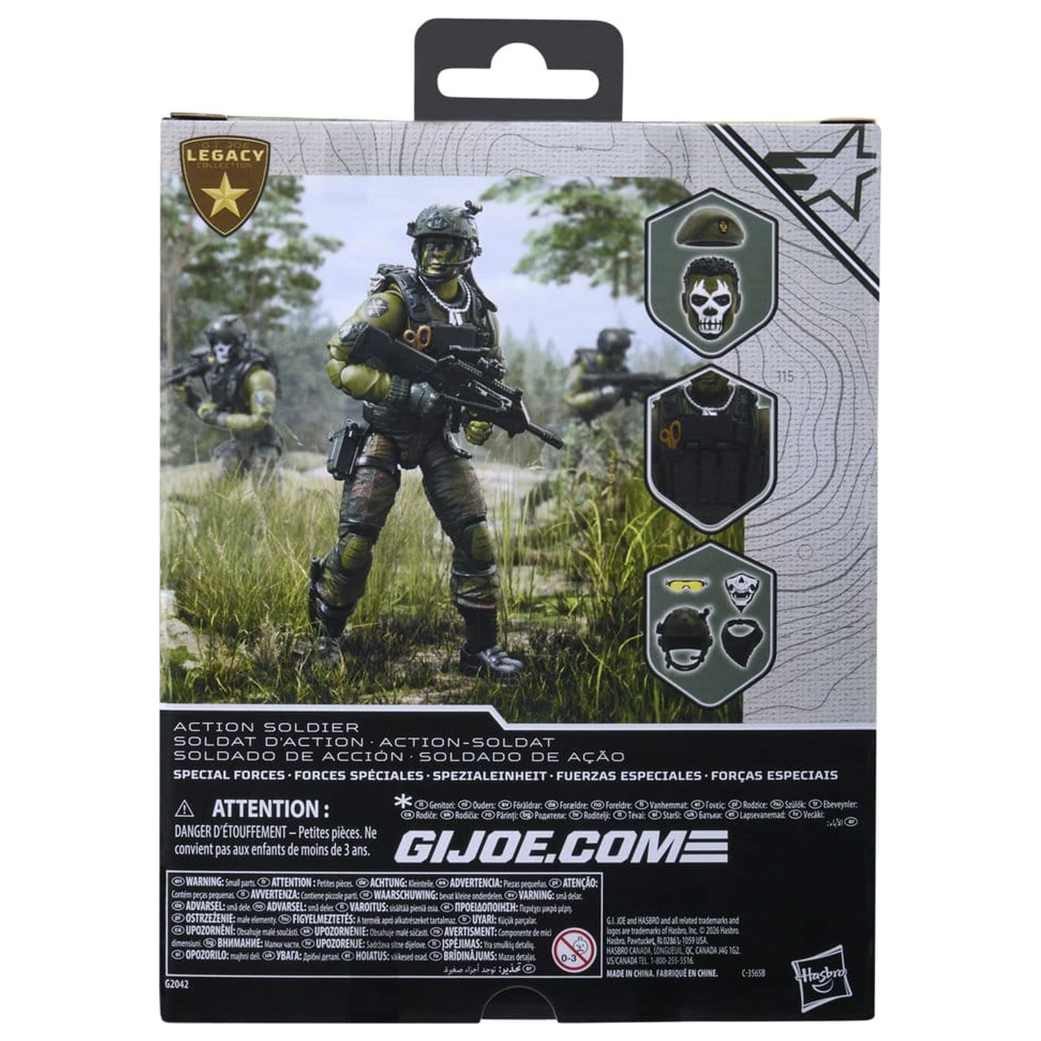 G.I. Joe Classified Series Legacy Collection akcijska figura Action Soldier - Special Forces 15 cm fotografija izdelka