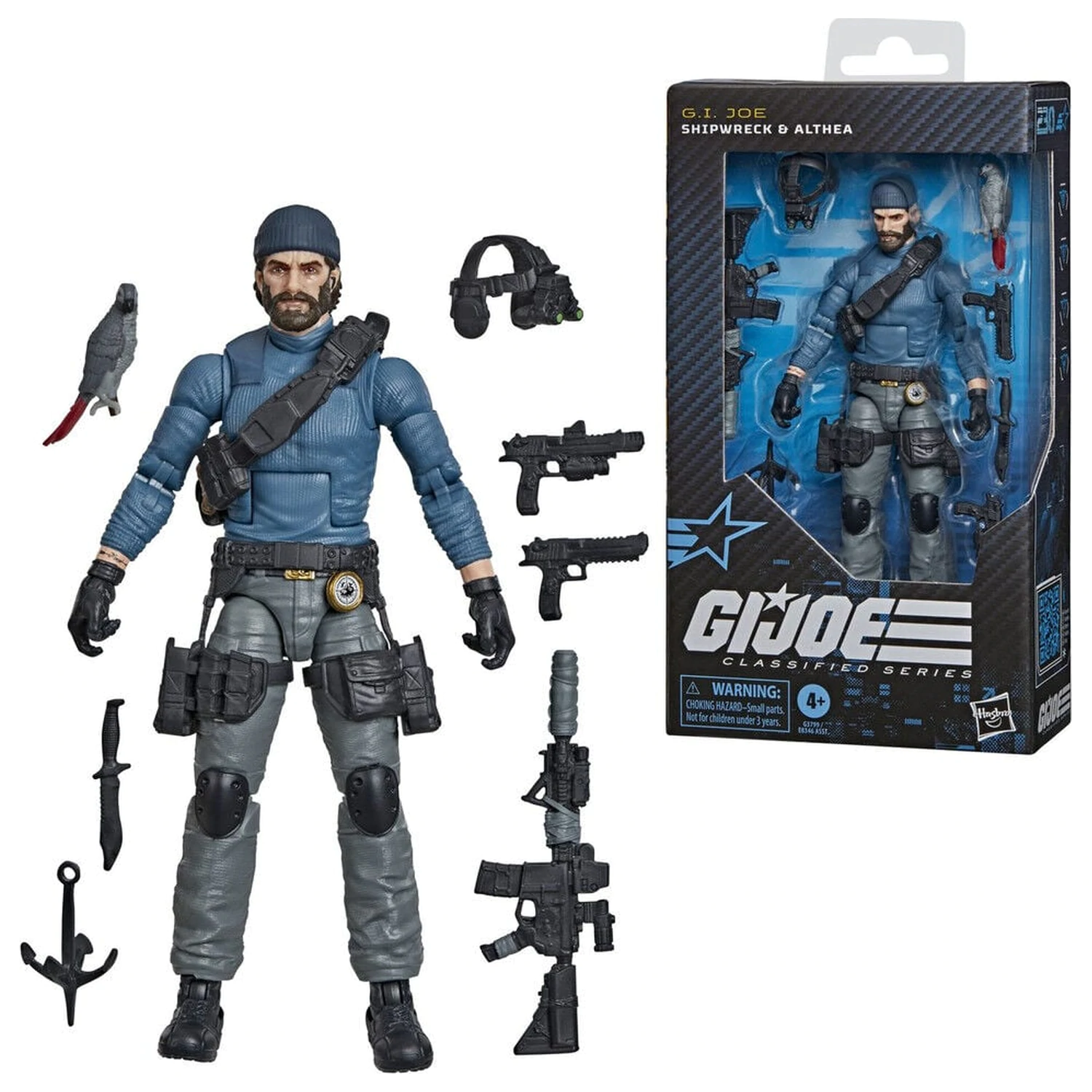 G.I. Joe Classified Series Shipwreck & Althea figura 15 cm fotografija izdelka
