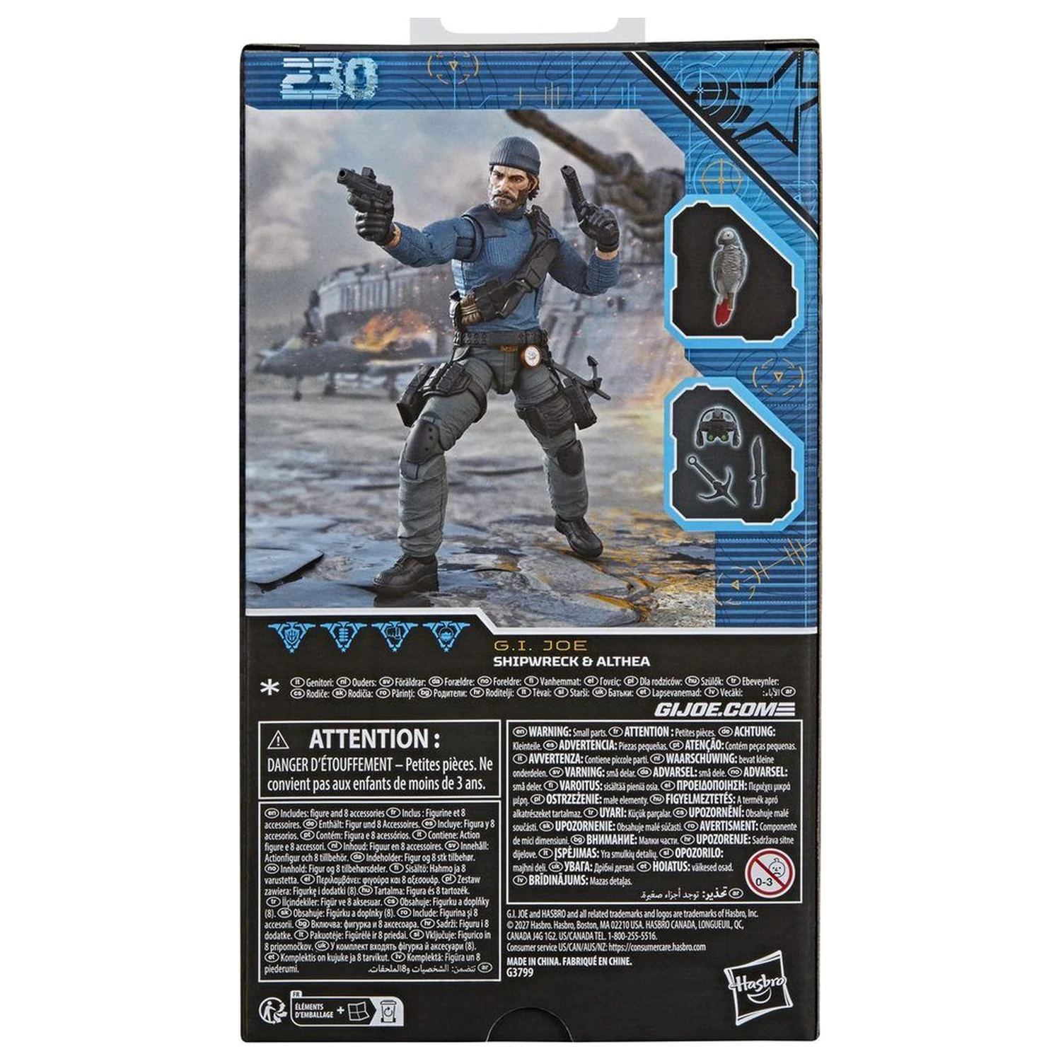 G.I. Joe Classified Series Shipwreck & Althea figura 15 cm fotografija izdelka