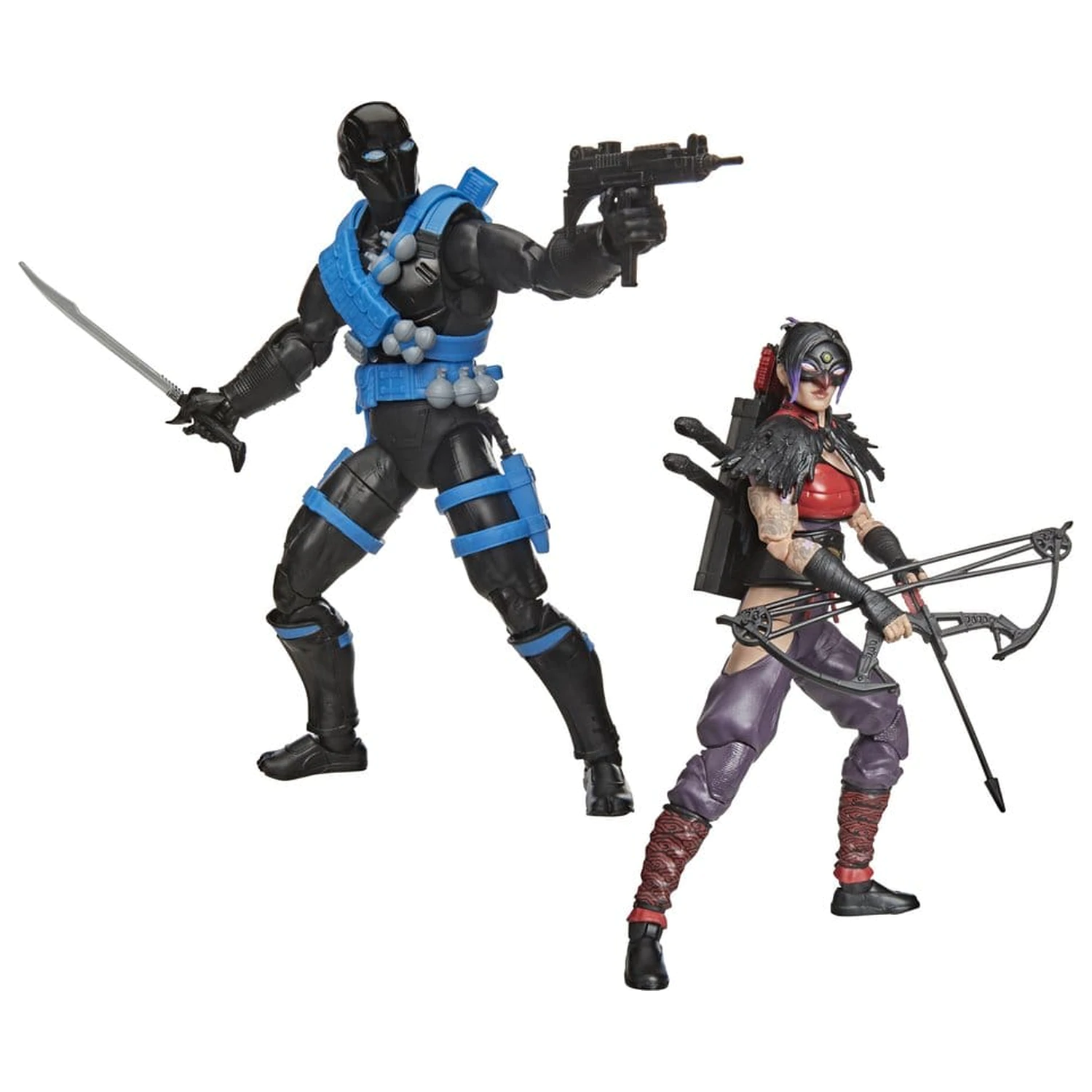 G.I. Joe Classified Series akcijska figura, dvojno pakiranje Snake Eyes & Kim "Jinx" Arashikage 15 cm fotografija izdelka