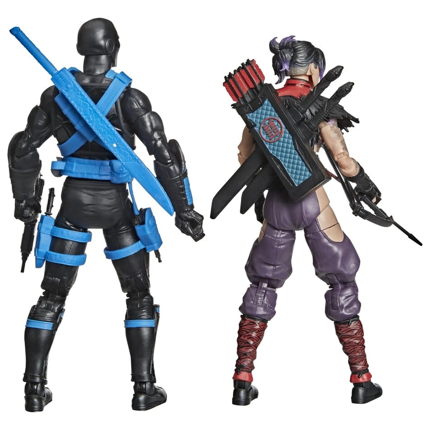 G.I. Joe Classified Series akcijska figura, dvojno pakiranje Snake Eyes & Kim "Jinx" Arashikage 15 cm fotografija izdelka