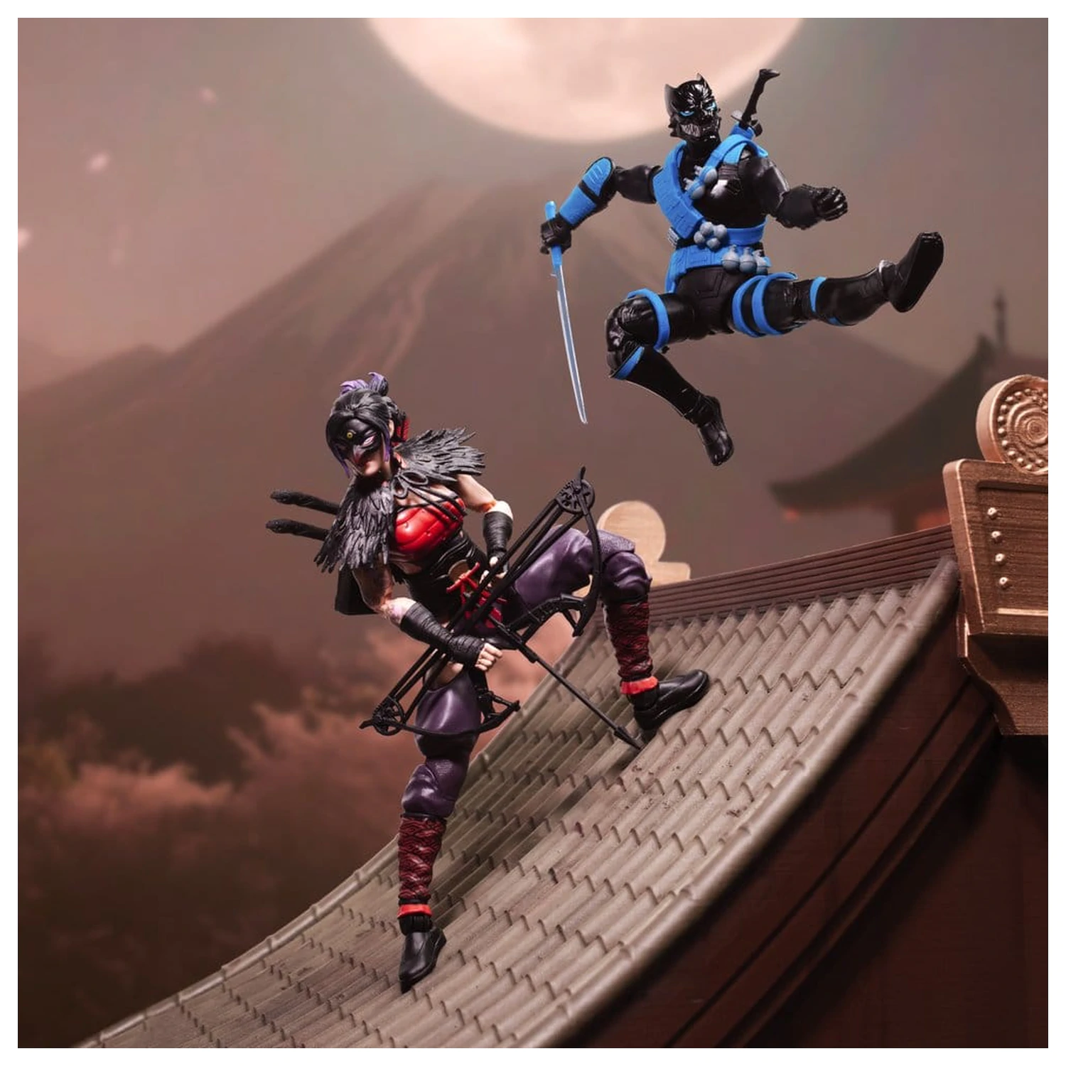 G.I. Joe Classified Series akcijska figura, dvojno pakiranje Snake Eyes & Kim "Jinx" Arashikage 15 cm fotografija izdelka