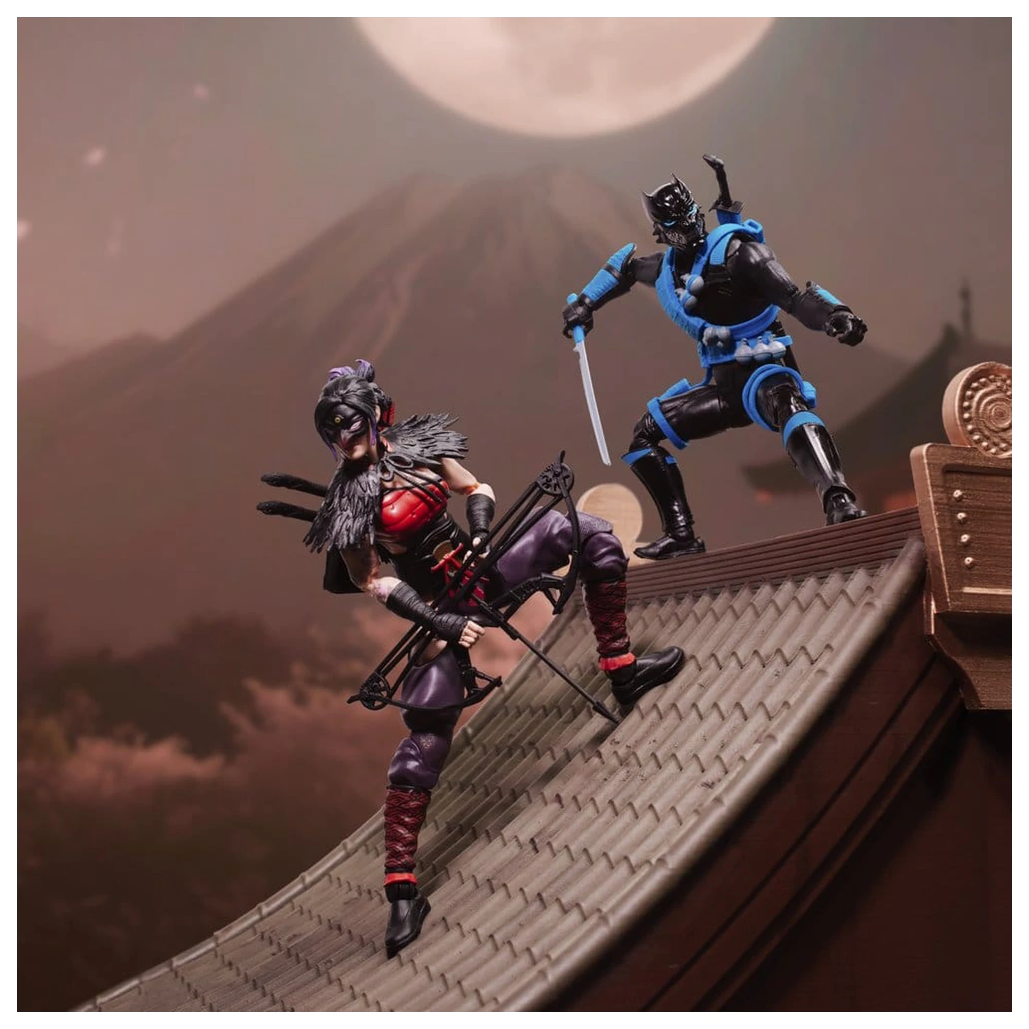 G.I. Joe Classified Series akcijska figura, dvojno pakiranje Snake Eyes & Kim "Jinx" Arashikage 15 cm fotografija izdelka