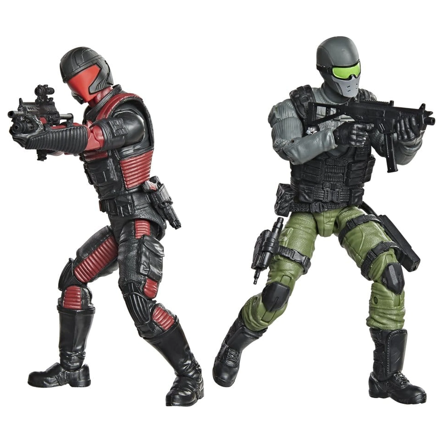 G.I. Joe Classified Series akcijska figura in komplet vozil Snake Eyes & Varmint ATV proti Stealth Viper & Cobra Stealth Flight Pod (Trubble Bubble) 15 cm fotografija izdelka