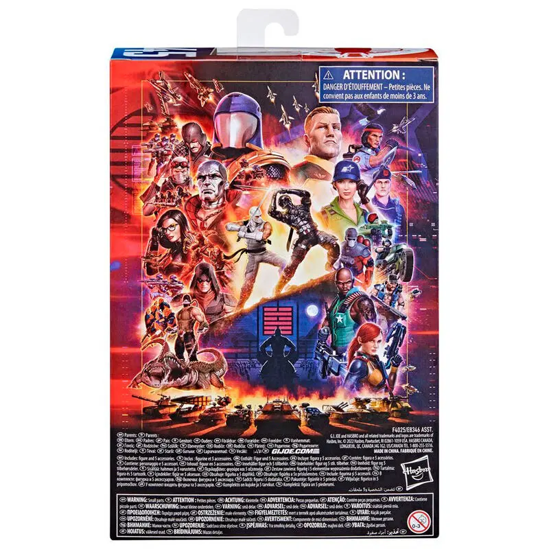 G.I. Joe Classified Series akcijska figura 2023 Xamot Paoli 15 cm fotografija izdelka