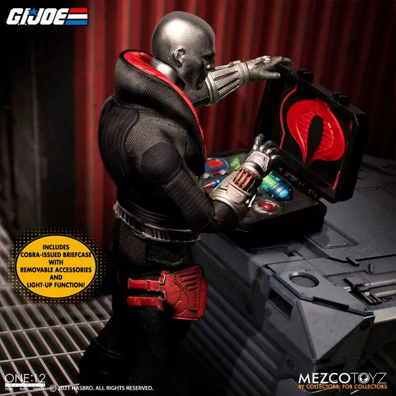 G.I. Joe Svetleča akcijska figura 1/12 Destro 17 cm fotografija izdelka