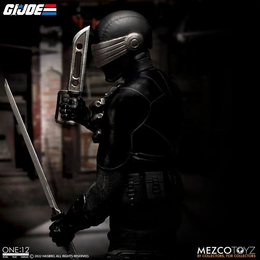 G.I. Joe Svetleča akcijska figura 1/12 Snake Eyes Deluxe Edition 17 cm fotografija izdelka