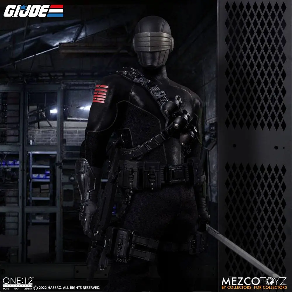 G.I. Joe Svetleča akcijska figura 1/12 Snake Eyes Deluxe Edition 17 cm fotografija izdelka