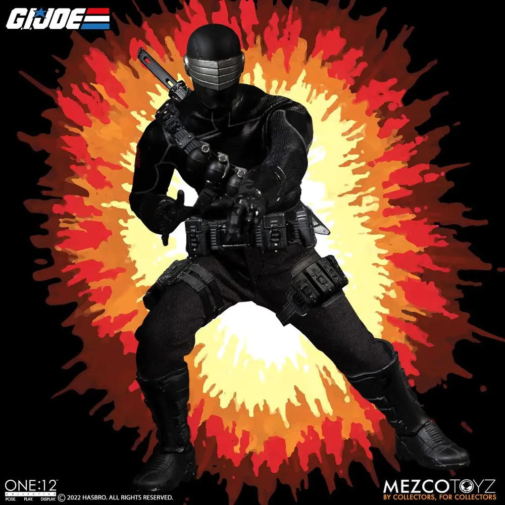 G.I. Joe Svetleča akcijska figura 1/12 Snake Eyes Deluxe Edition 17 cm fotografija izdelka