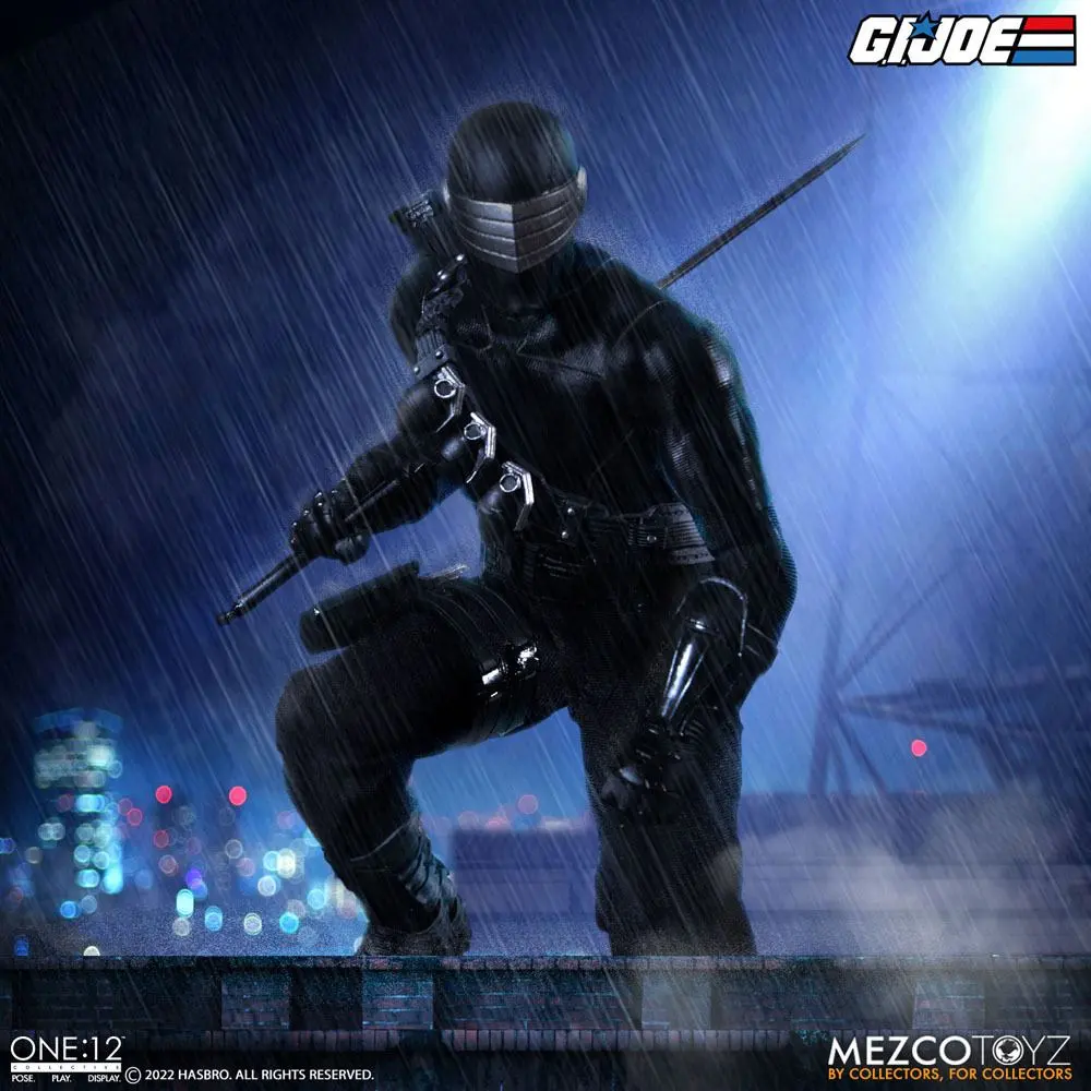 G.I. Joe Svetleča akcijska figura 1/12 Snake Eyes Deluxe Edition 17 cm fotografija izdelka