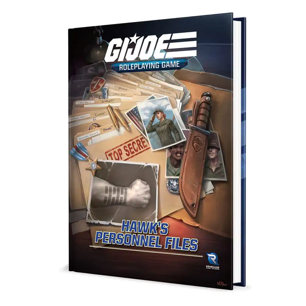 G.I. Joe RPG zbirka podatkov Hawk's Personnel Files angleška različica fotografija izdelka